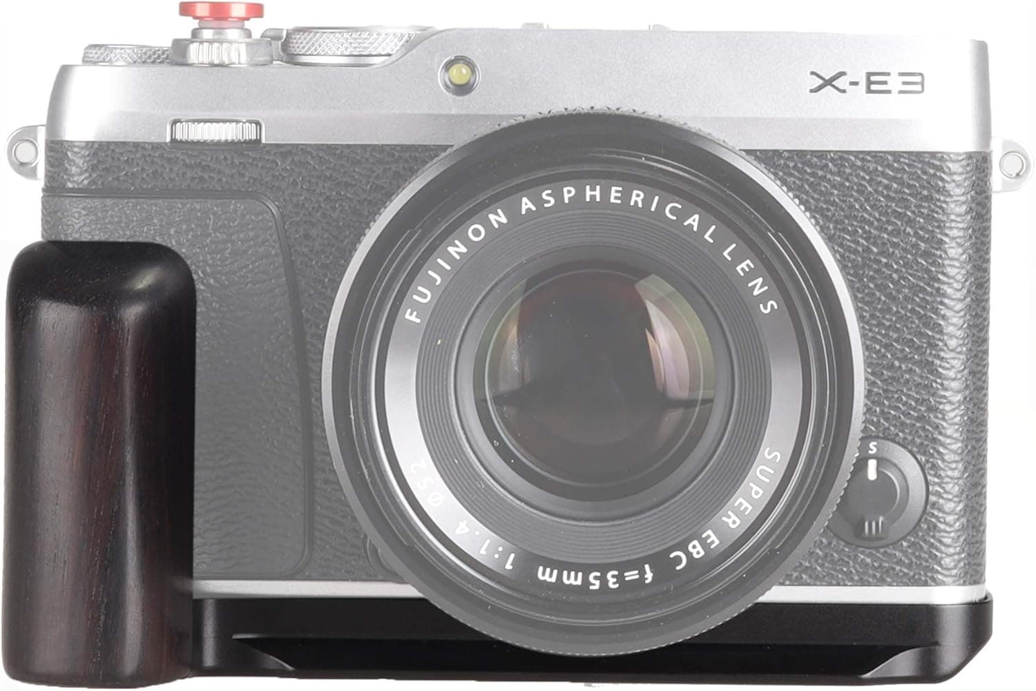 WEPOTO XE3 Hand Grip Quick Release Plate L Bracket Compatible with Fujifilm X-E3 Camera -Aluminium Ebony(XE3-B)