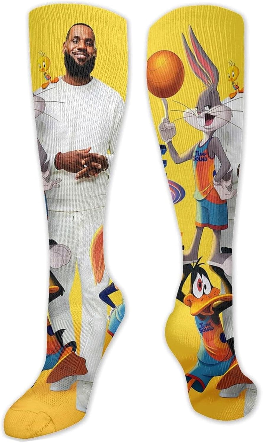 PAULTONG Mens Socks Womens Socks Teen Girls Boys Novelty Socks Long Socks