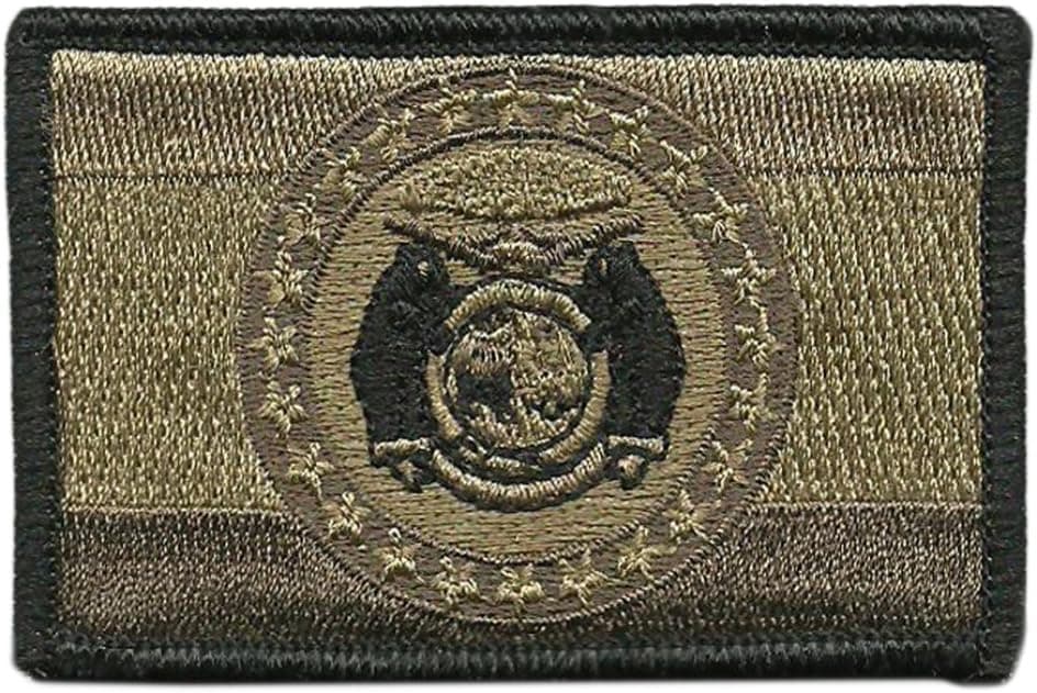 Gadsden and Culpeper Tactical State Patch - Missouri - Coyote Tan