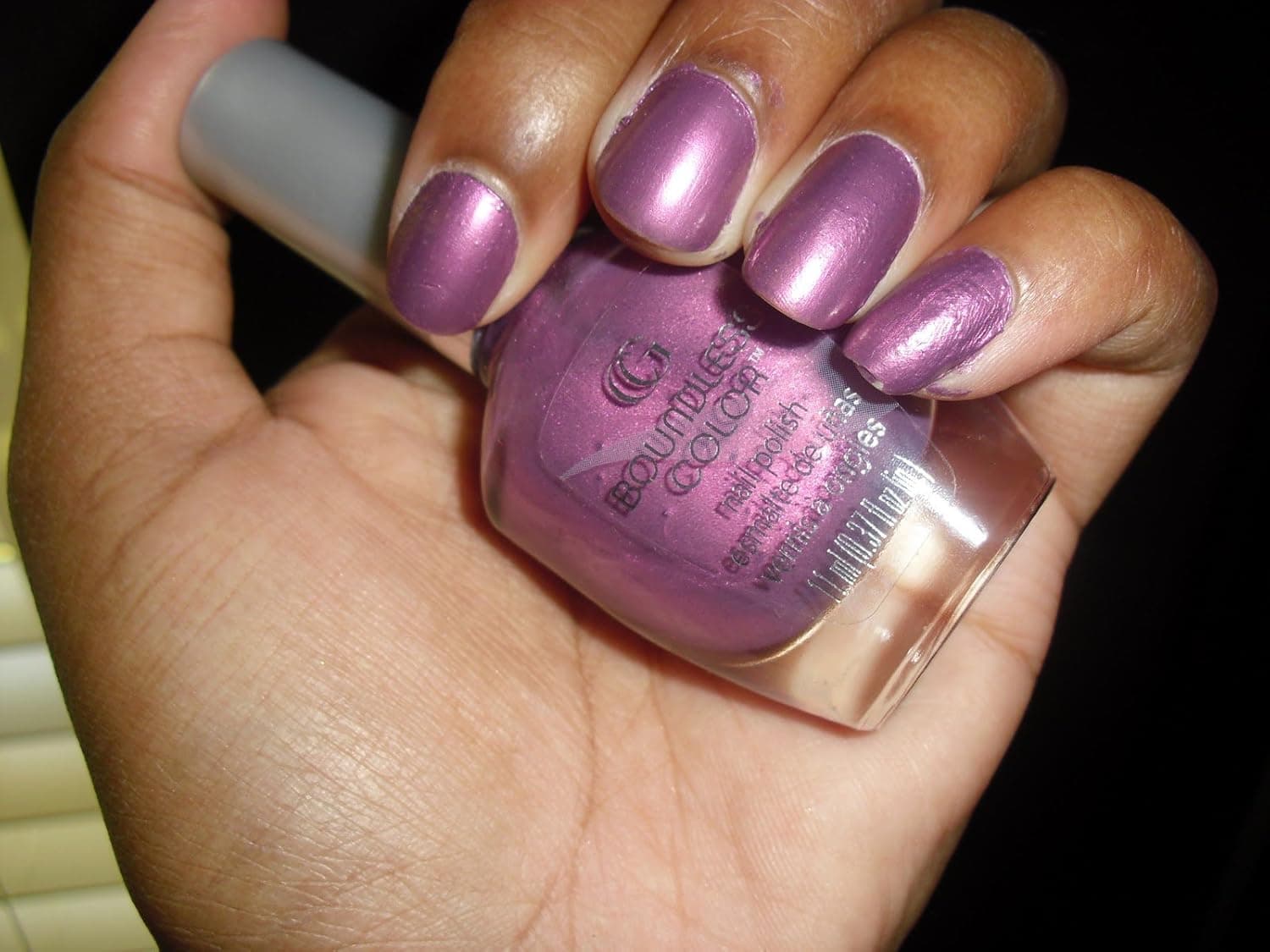 Cover Girl Boundless Nail Color Polish, Luxe Lilac #555 - 0.37 Oz