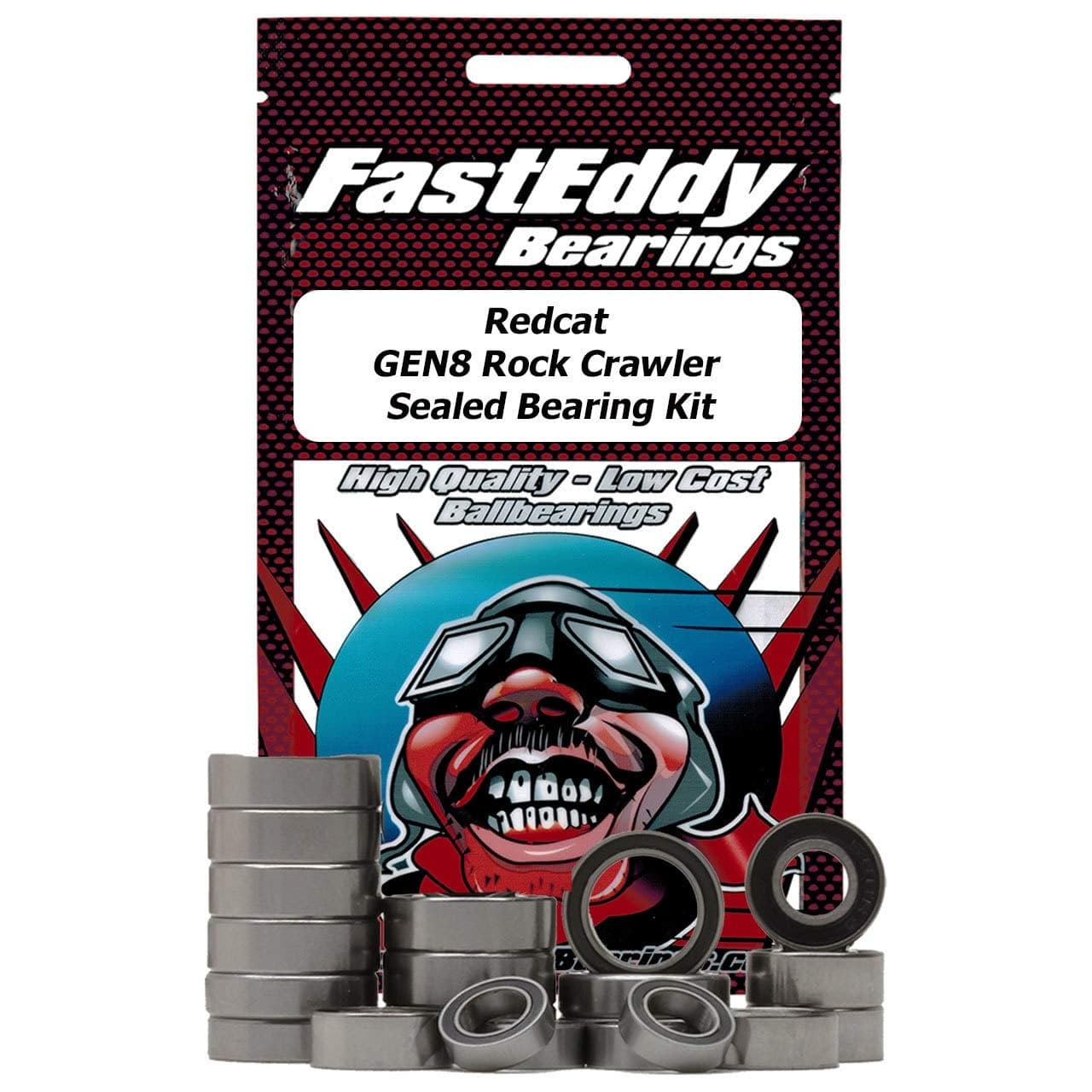 FastEddy Bearings Compatible with Redcat GEN8 Rock Crawler Sealed Bearing Kit