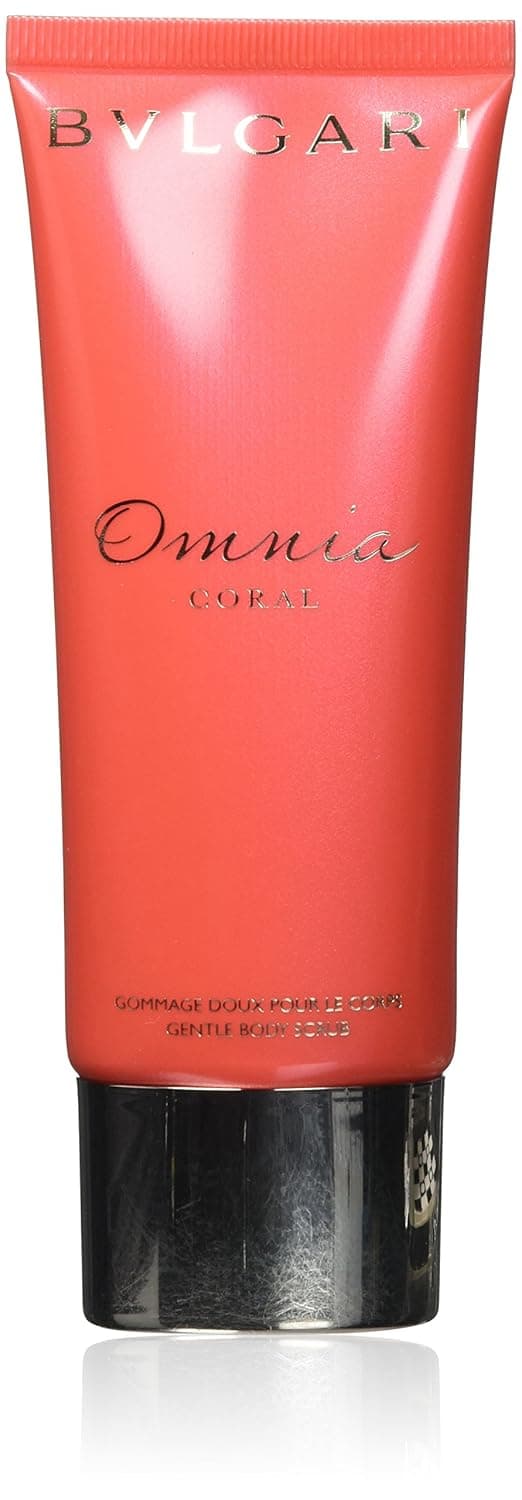 Bvlgari Omnia Coral Body Scrub for Women, 3.4 Ounce