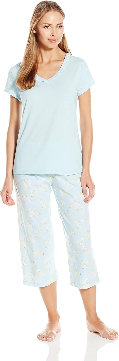 Carole Hochman Women's 3 Piece Pajama Set