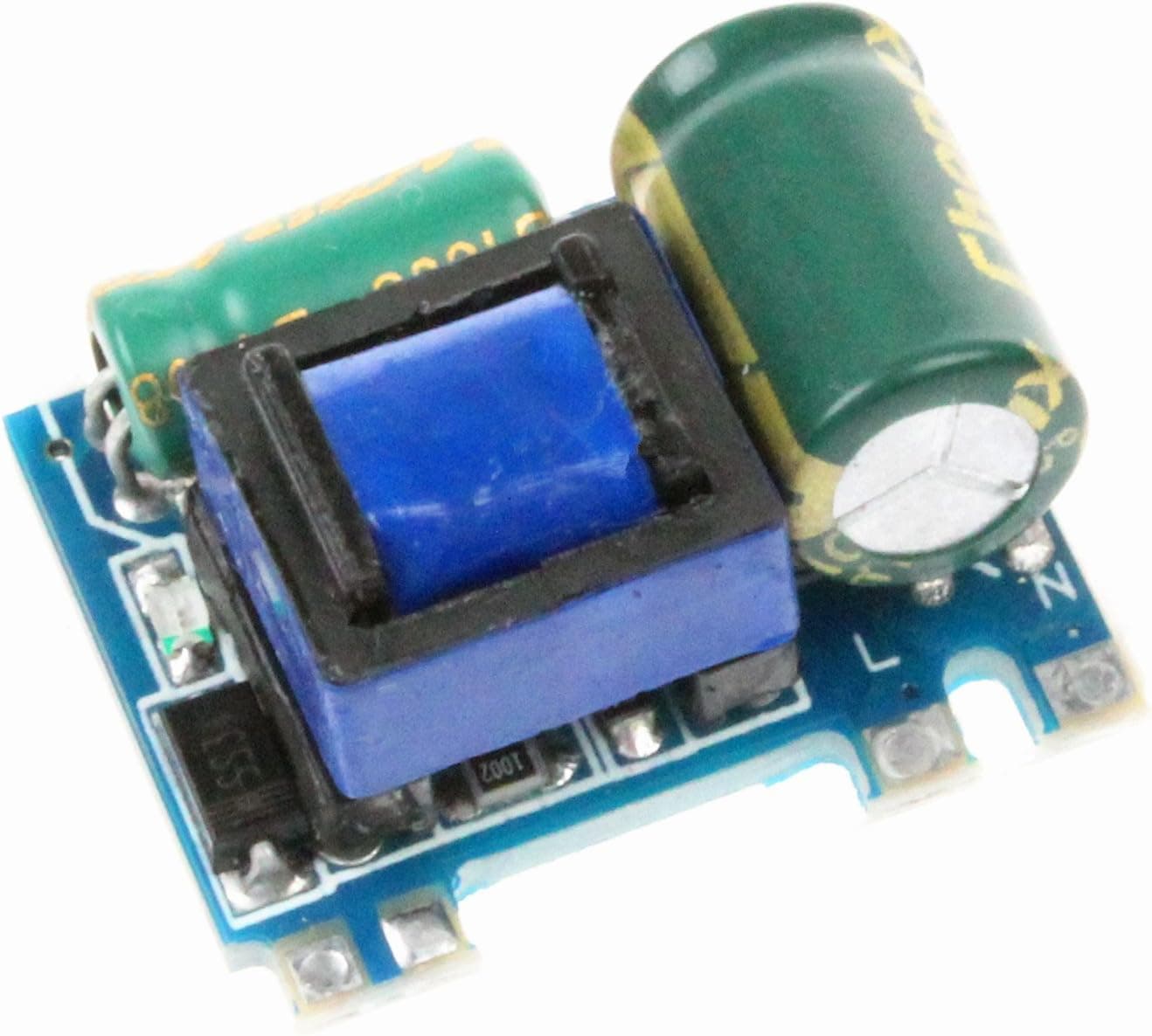 NOYITO AC to DC Buck Module 5V 700mA 3.5W Precision Power Module Dual Input AC 110V 55V-277V DC70V - 390V to 5V 700mA Isolated Output Power Module Ultra Small Size