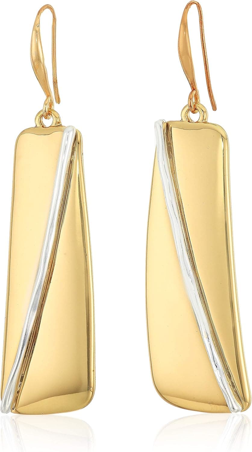 Robert Lee Morris Soho Women's Geometric Drop Earrings, Two-Tone, One Size