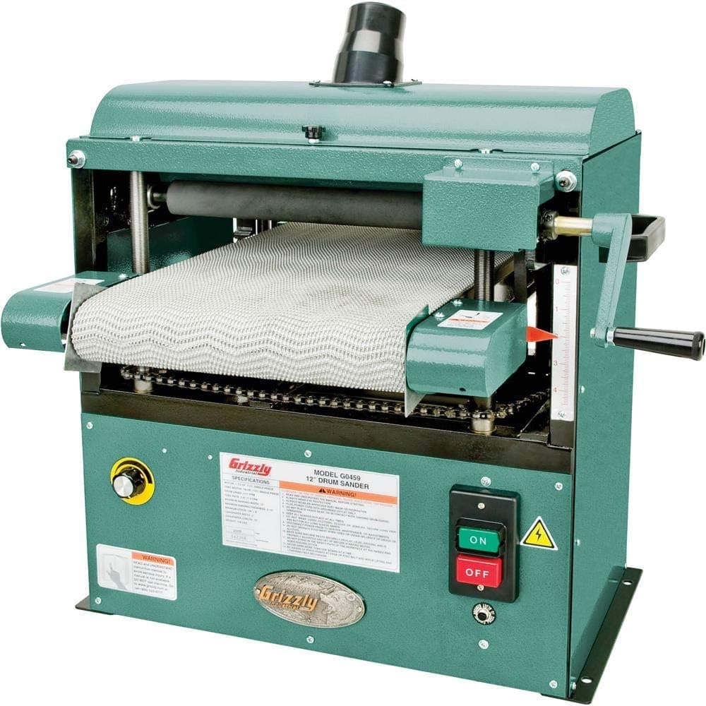 Grizzly G0459 Baby Drum Sander, 12-Inch