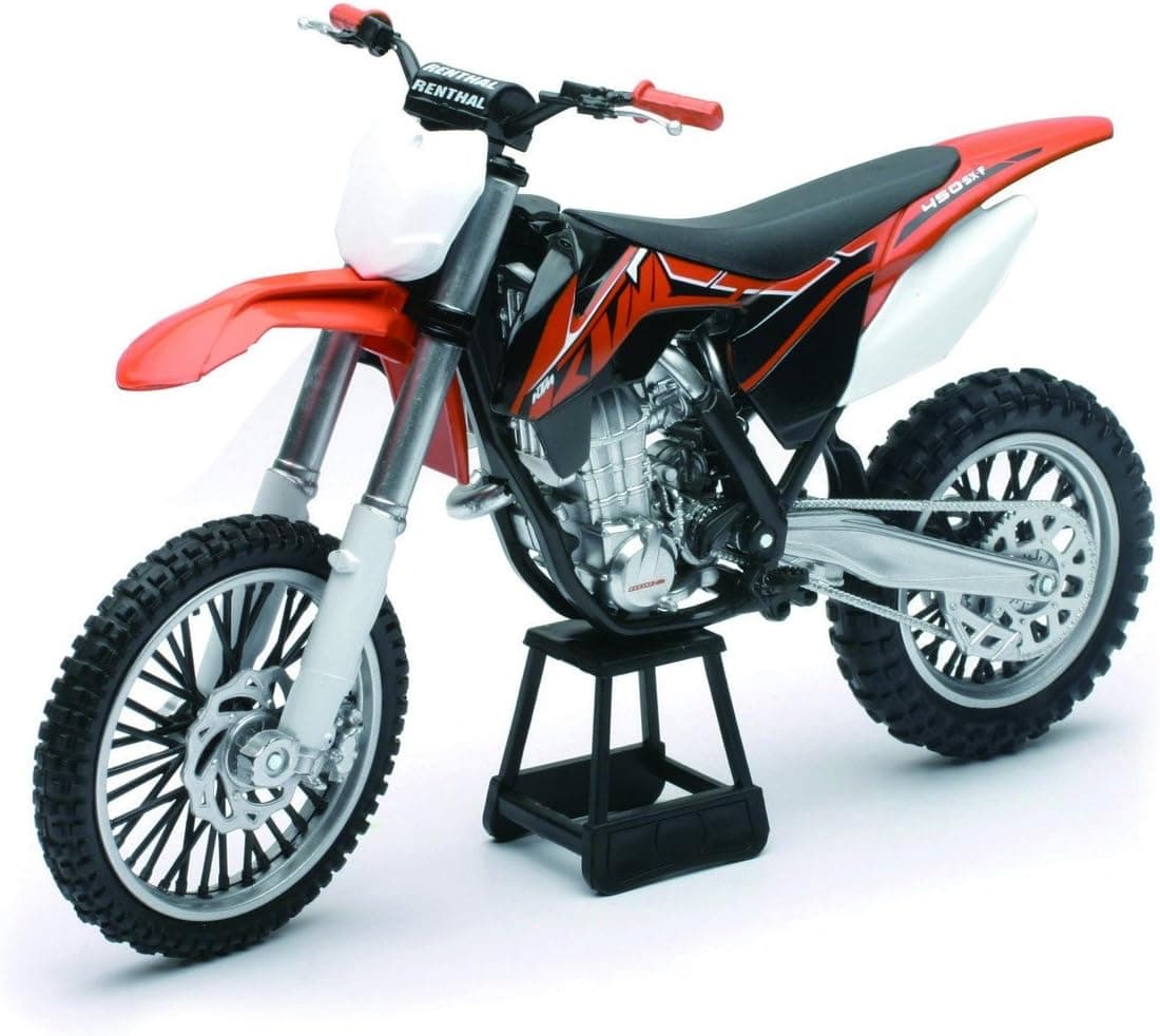 New-Ray 1/10 Scale KTM 450 SX-F Motorcycle DIE CAST Replica