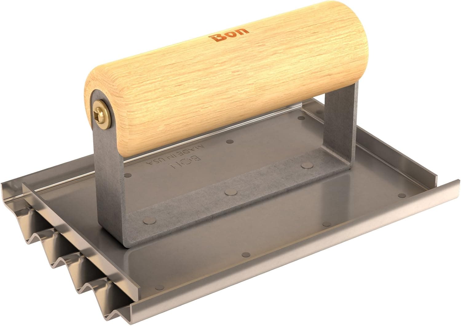 Bon 12-476 Safety Step Groover - 6-in. X 4 3/4-in. Wood Handle