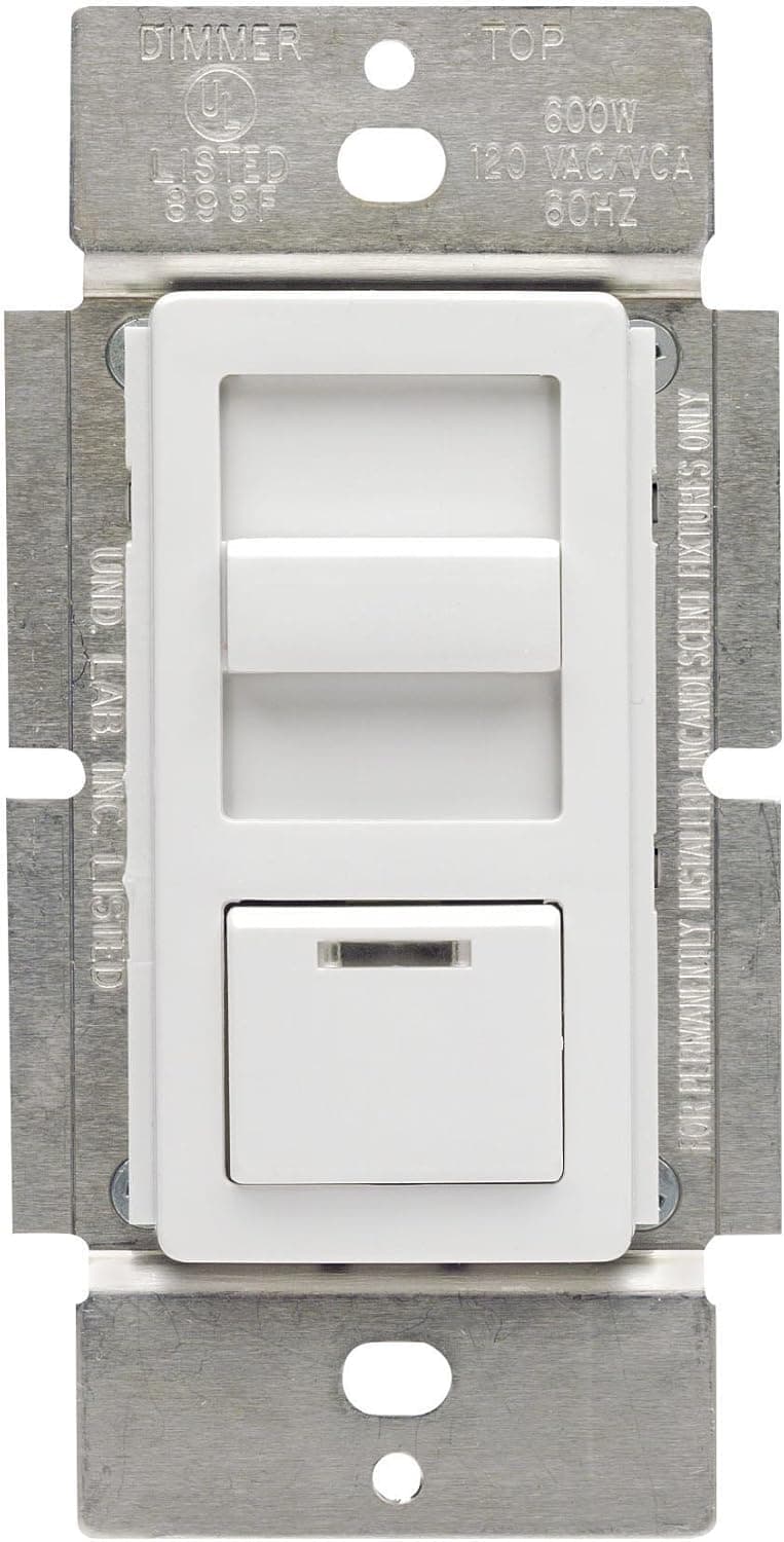 Leviton IPF05-1LZ W/I/LA SL FAN SPD CTRL PRST LITE 5A120V