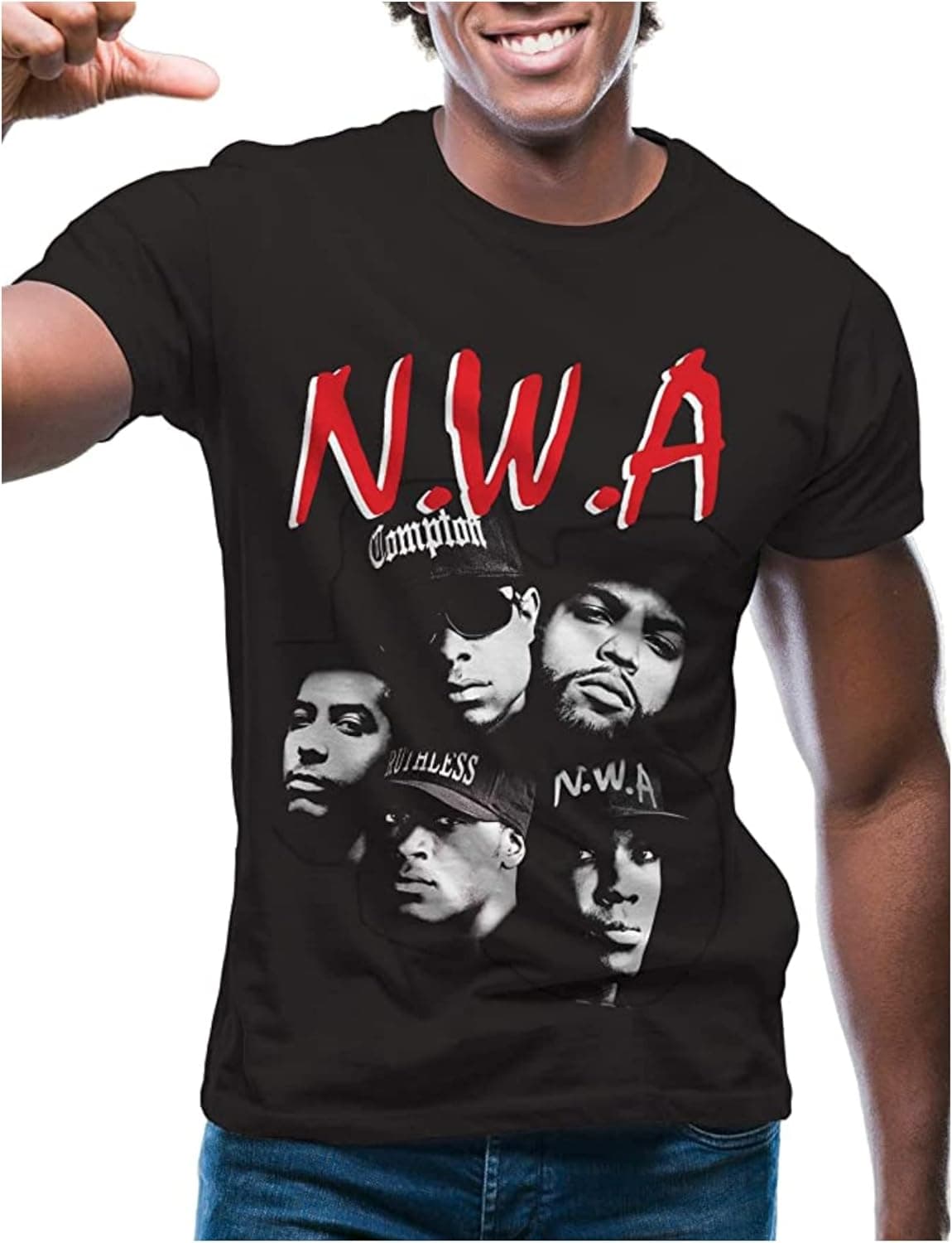 Swag Point 100% Cotton Urban Streetwear Graphic Hoodie Tee Shirts