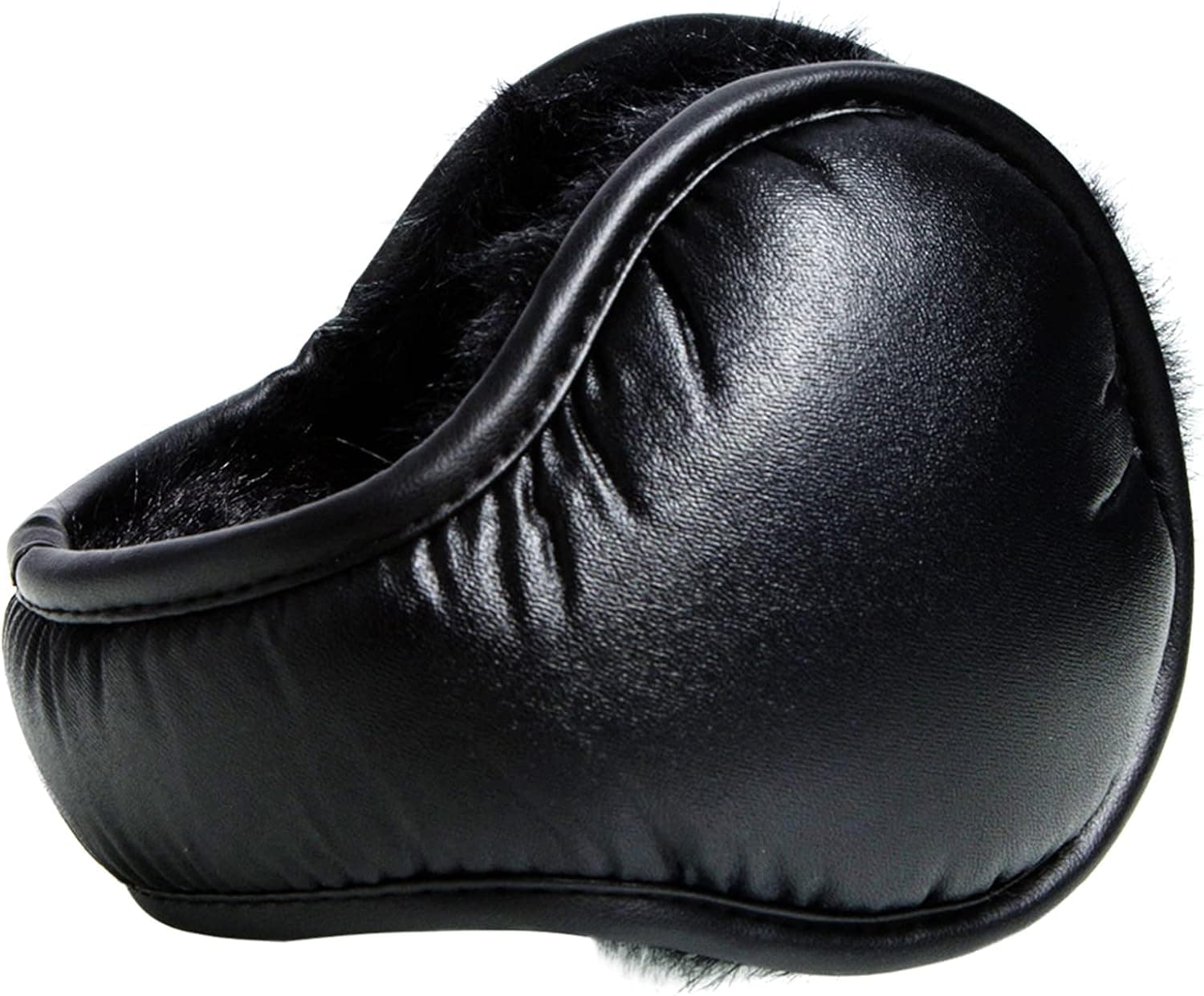 Unisex Ear Muffs for Winter Foldable Soft Ear Warmers Adjustable Wrap Faux Fur Earmuffs