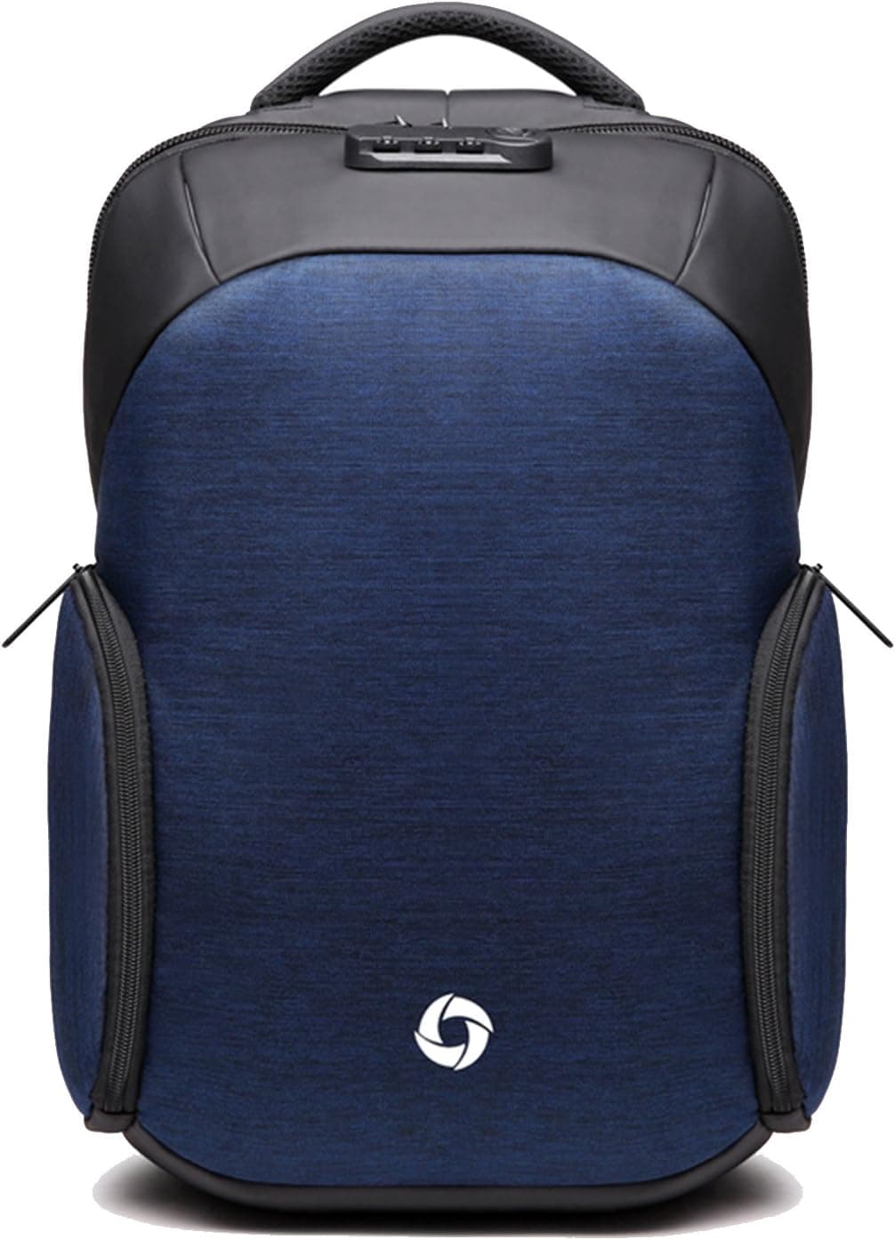 Water Resistant Travel Laptop Backpack Anti Theft Shoulder Rucksack with USB Charging Port Fits Under 16 inch Laptop and Notebook by Mupack (Blue-8936)