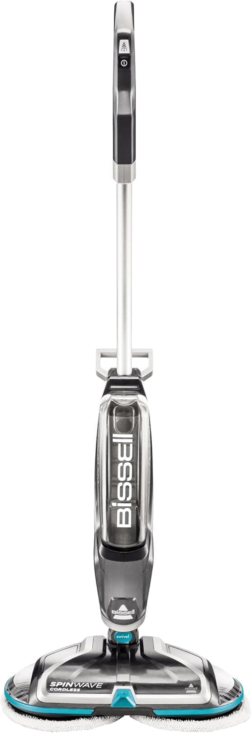 Bissell Spinwave, 2307 Cordless Hard Mop, Wood Floor Cleaner and Buffer
