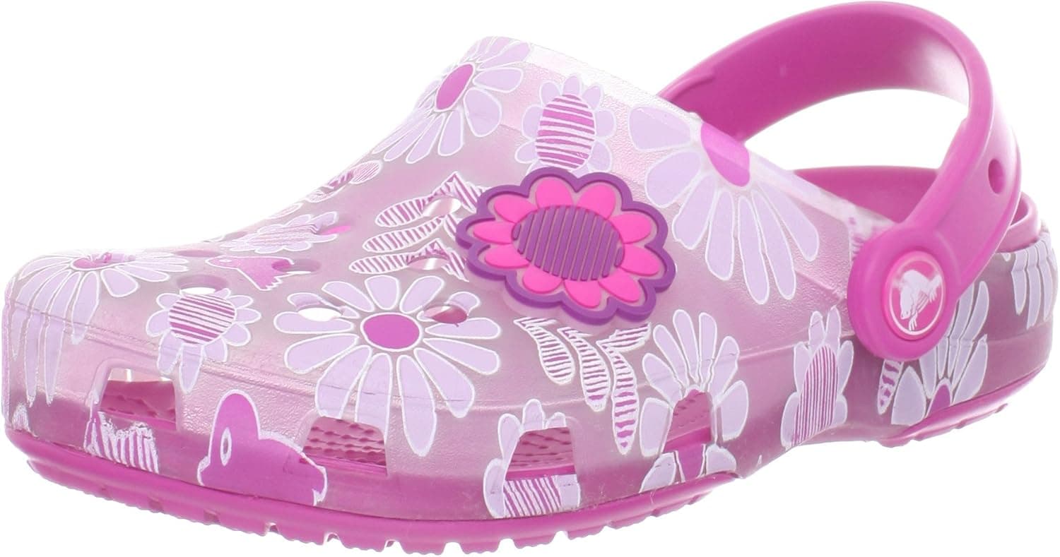 Crocs Girls' Chameleons Floral Clog