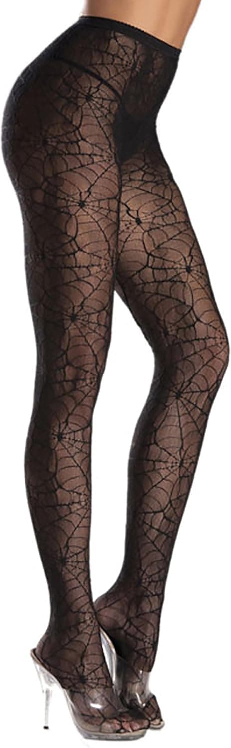Costume Adventure Spiderweb Tights Plus Size Witch Tights Plus Size Witch Plus Size Tights Halloween Witch Pantyhose Gothic Tights For Women