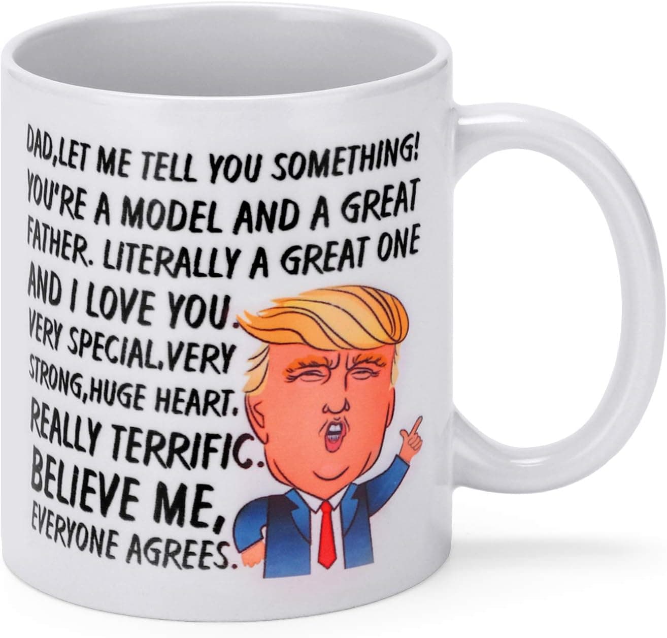 Trump Fathers Day Mug,Funny Trump Coffee Mug