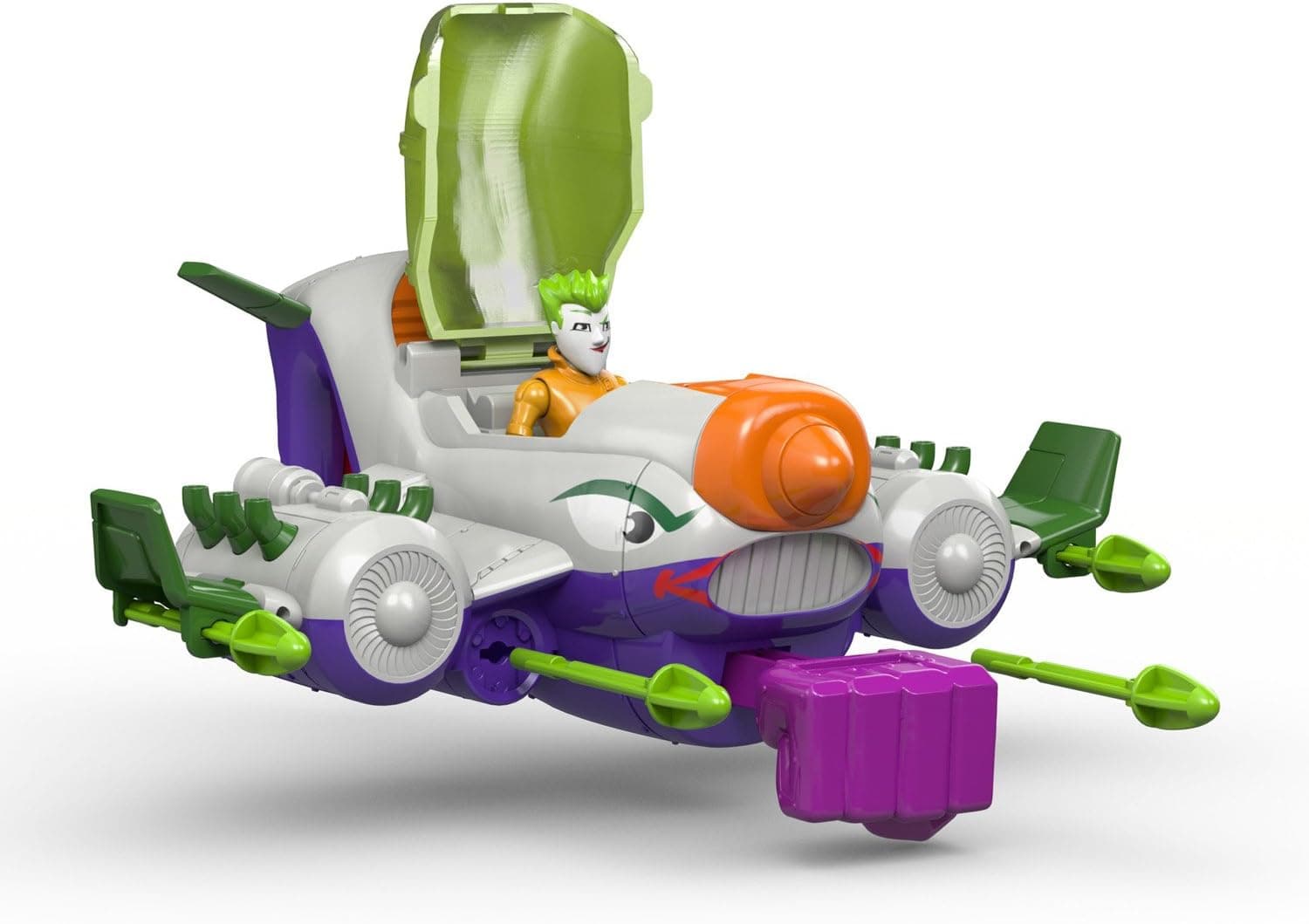 Fisher-Price DC Super Friends Imaginext Batman Mech & The Joker Jet Action Figure