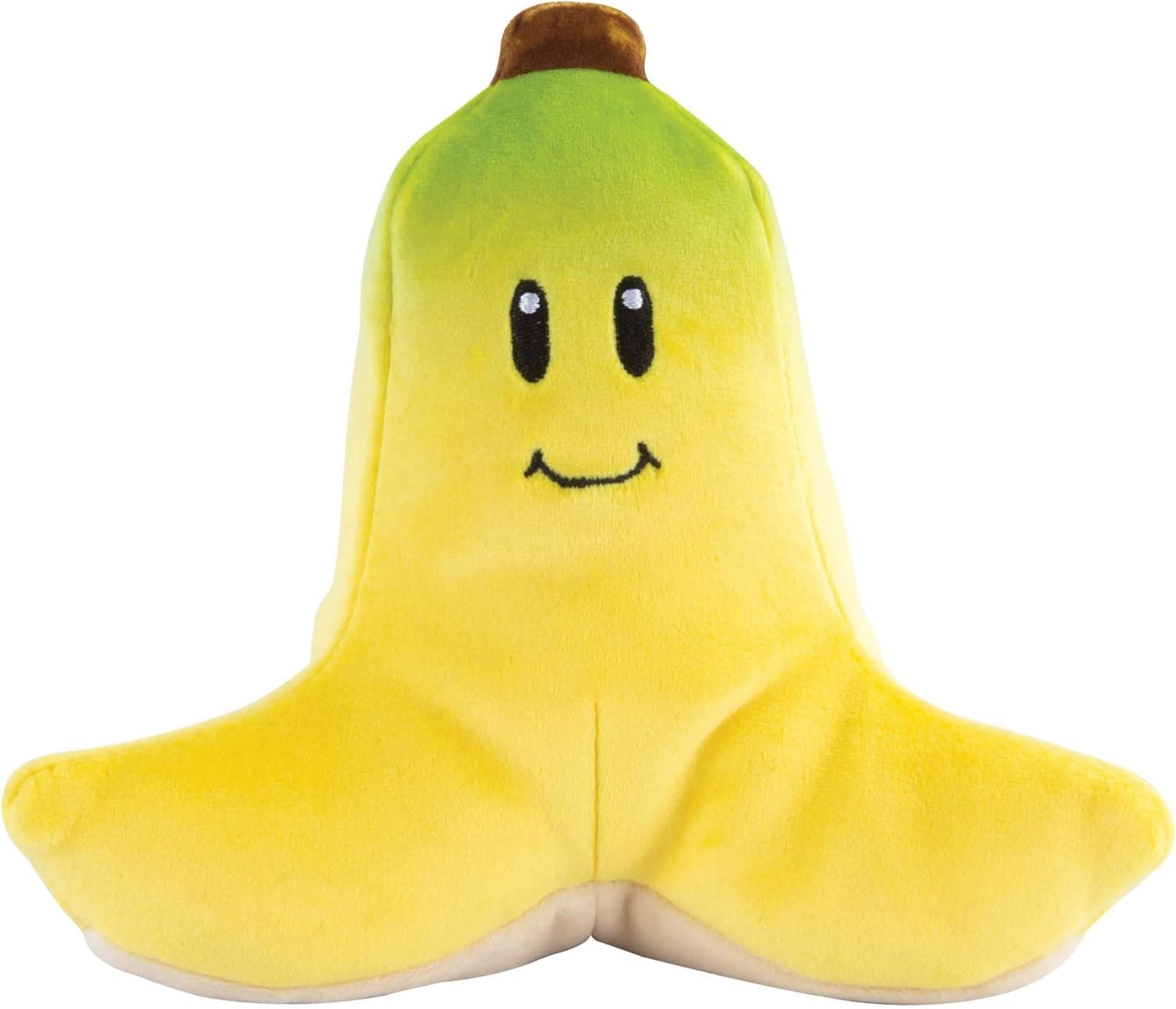 Club Mocchi- Mocchi- Mario Kart Banana Junior Plush Toy, 6 inch