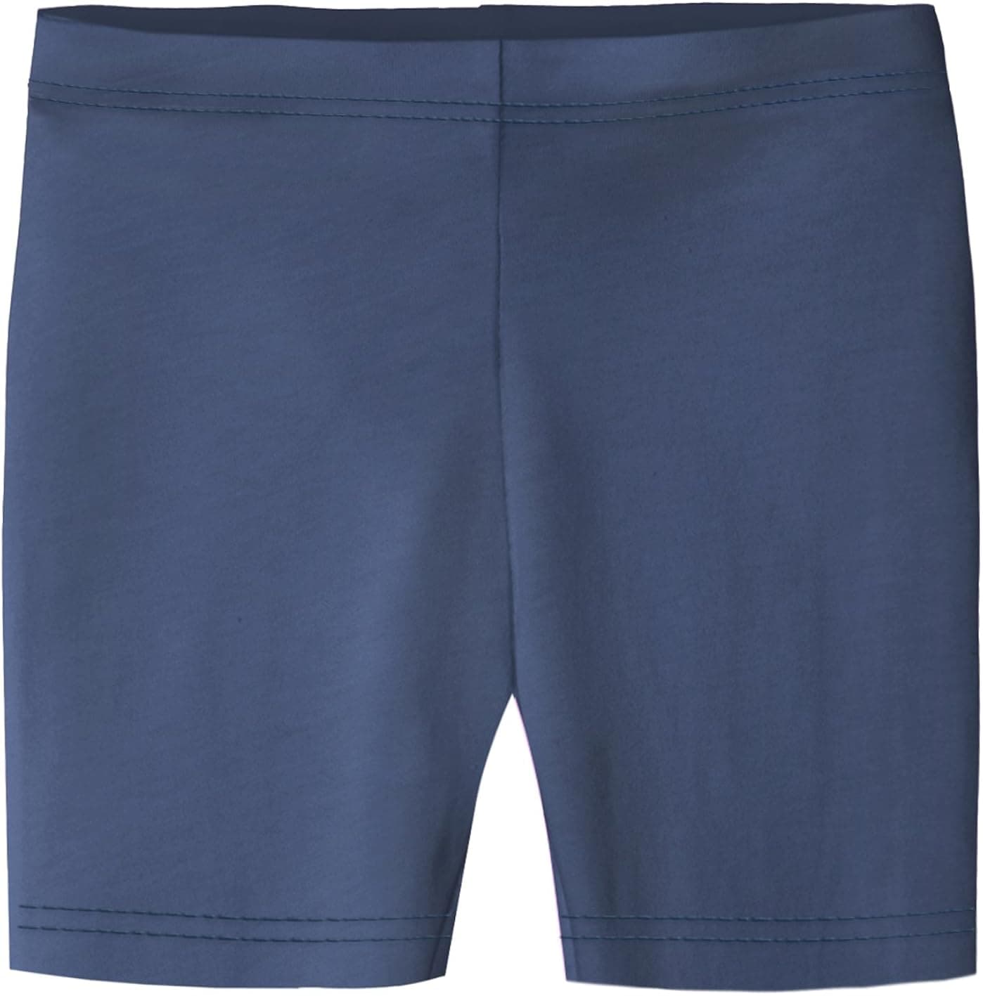 City Threads Girls' 100% Cotton Bike Shorts for Sports, School Uniform, or Under Skirts Made in USA