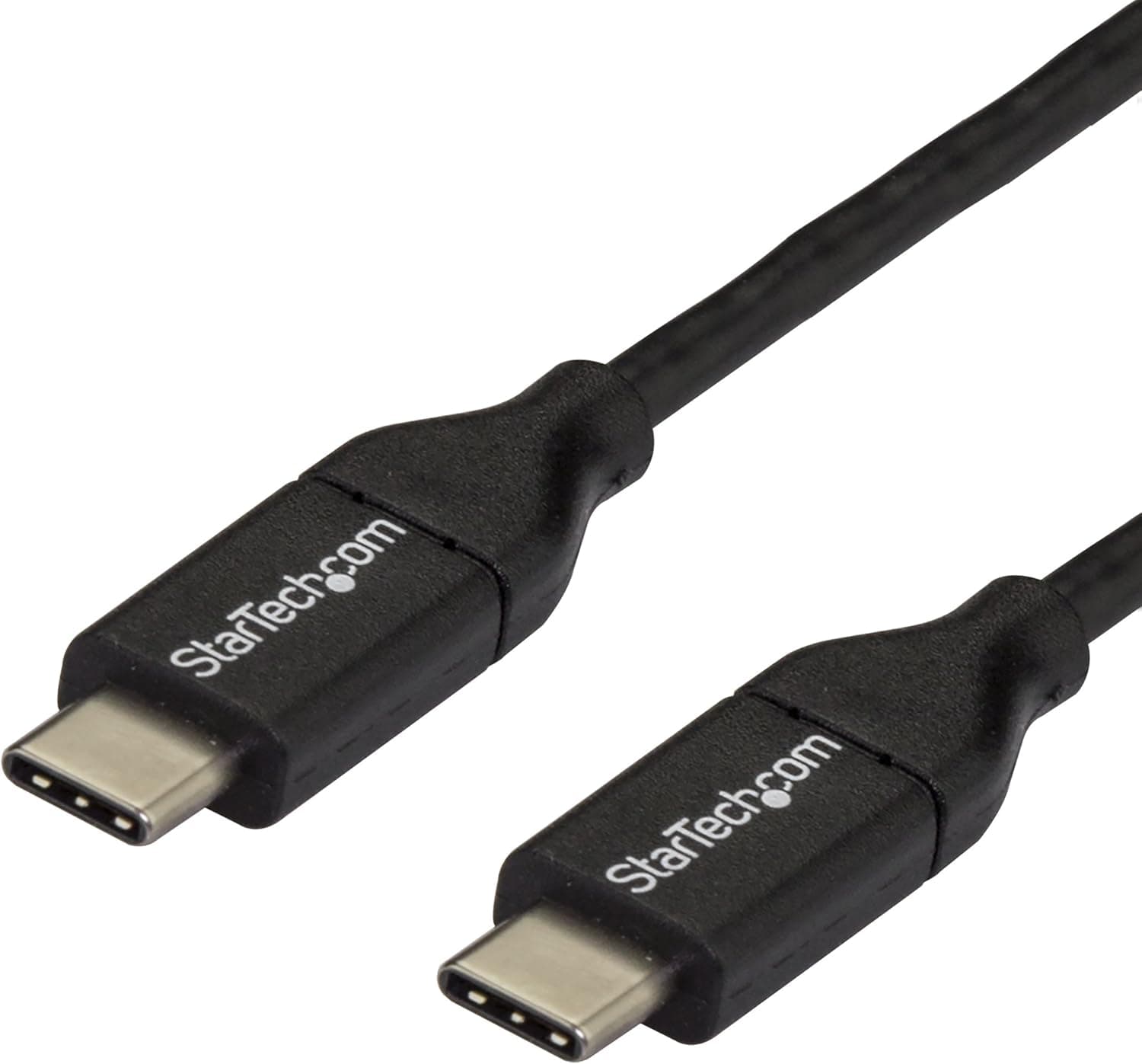 StarTech.com USB C to USB C Cable - 3m / 10 ft - USB Cable Male to Male - USB-C Cable - USB-C Charge Cable - USB Type C Cable - USB 2.0 (USB2CC3M), Black