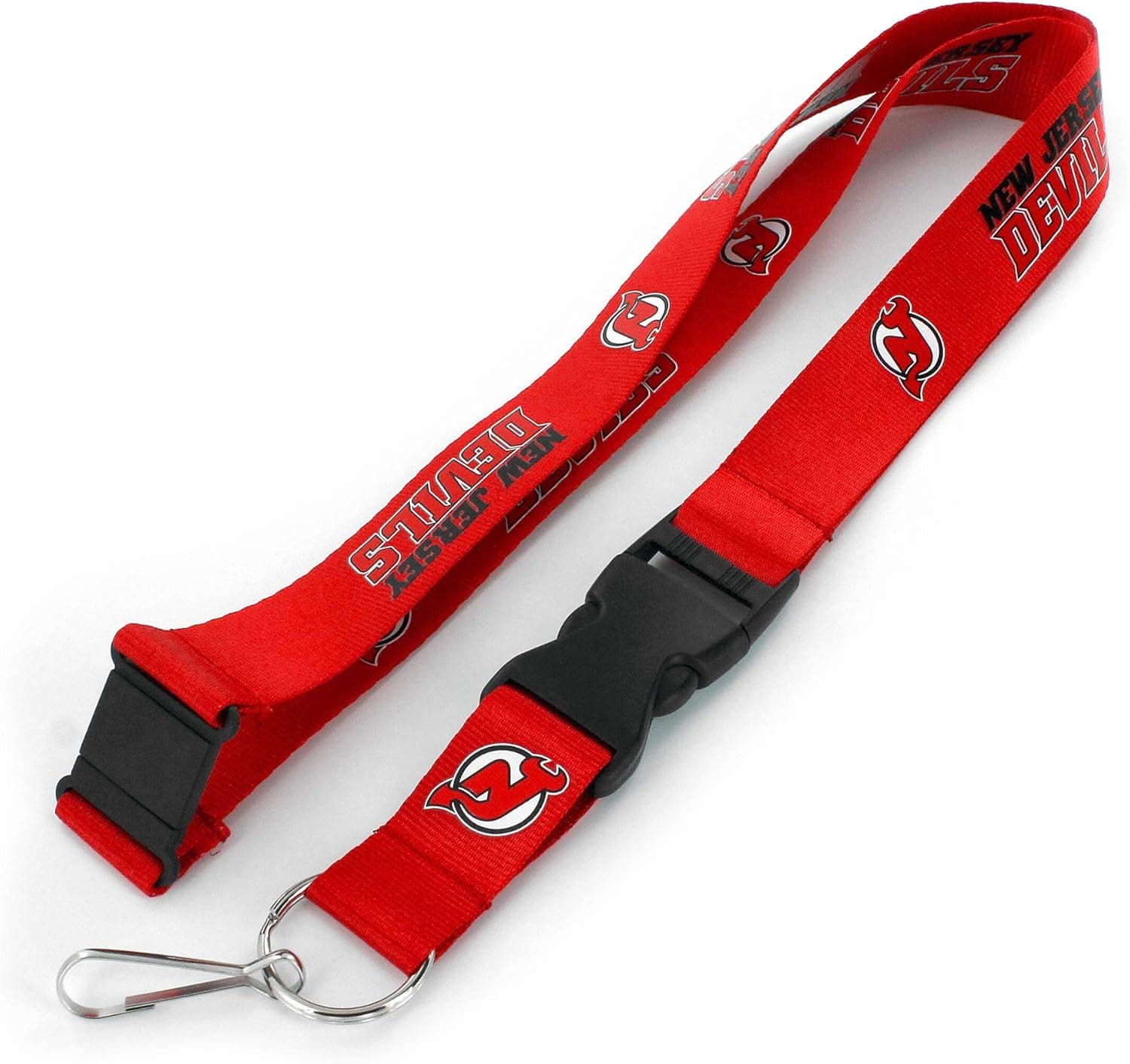 Aminco NHL New Jersey Devils Team Lanyard,Team Color,One Size