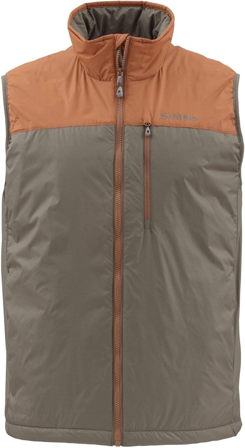 Simms Men’s Midstream Insulated Puffy Vest, Sleeveless Jacket
