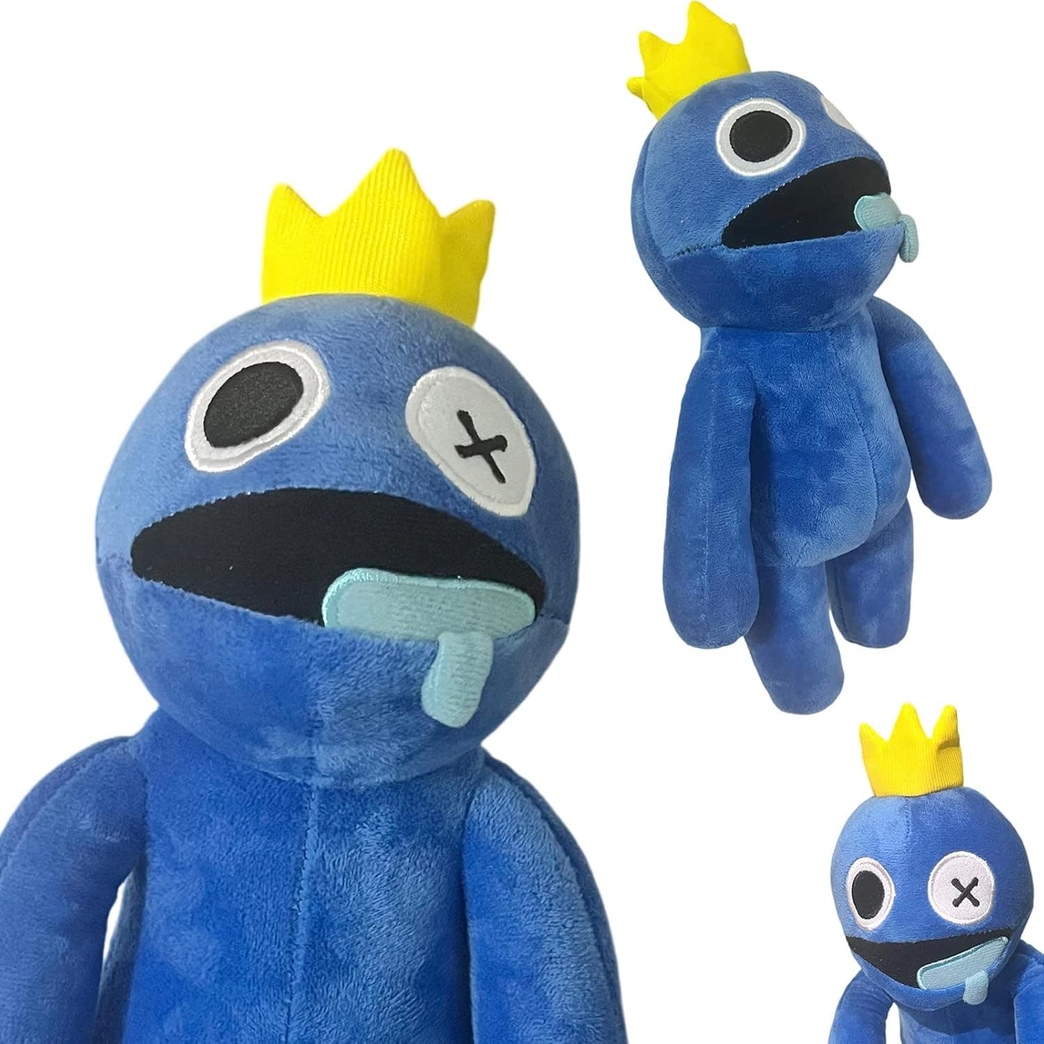 MIXOFFY Rainbow Friends Plush Toy Blue 11 inch