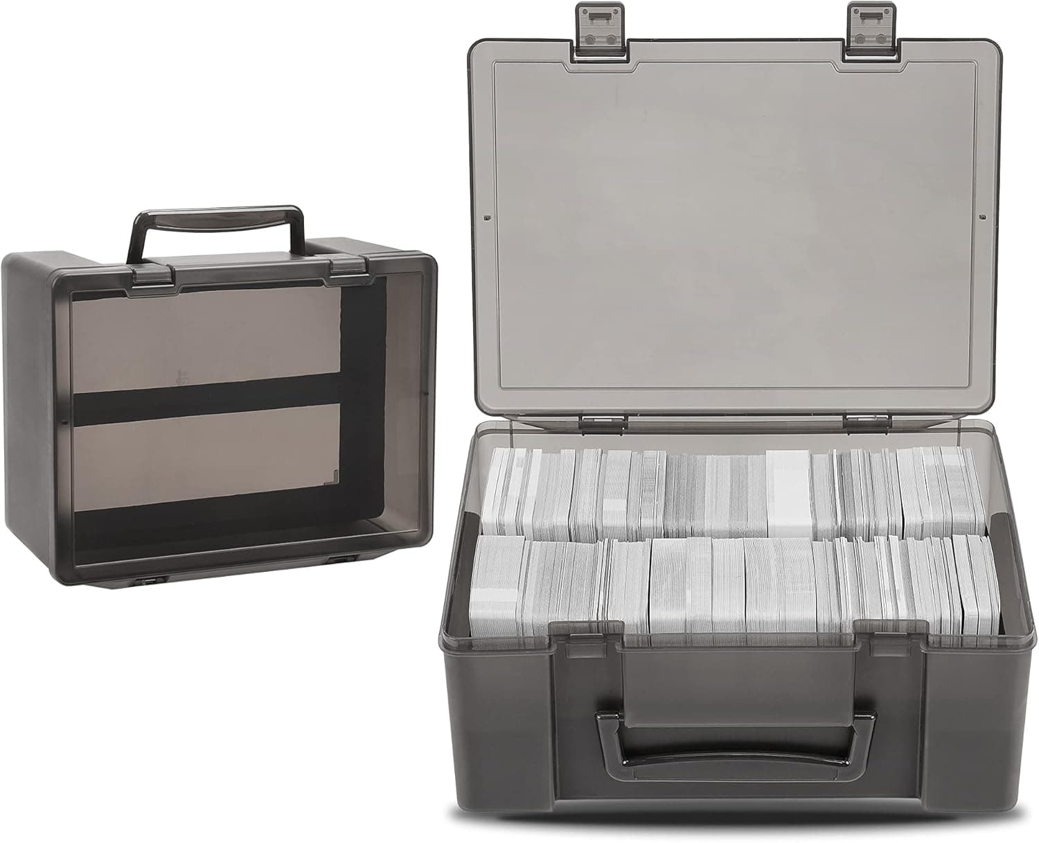 Risou Playing Cards Case Compatible with Magic The Gathering/ Cards Against Humanity/Yugioh/PM/Topps Baseball/ Taco Cat Goat Cheese Pizzand & all Card Games, Card case Fits up to 1400 Cards.
