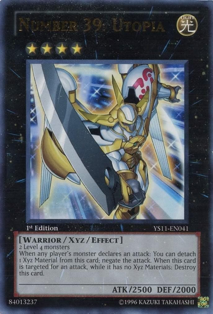 Yu-Gi-Oh! - Number 39: Utopia (YS11-EN041) - Starter Deck: Dawn of The Xyz - 1st Edition - Ultra Rare