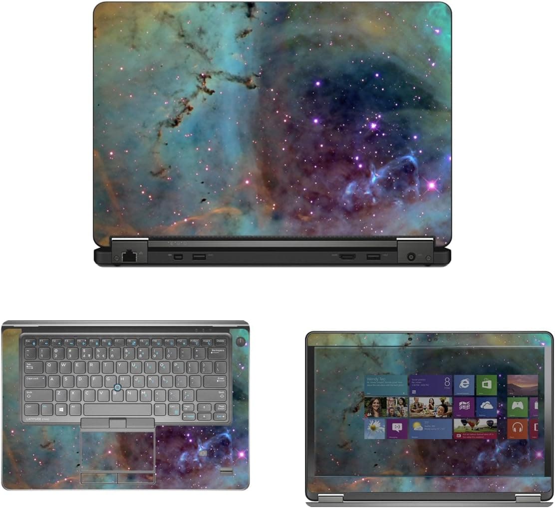 Decalrus - Protective Decal Skin Skins Sticker for Dell Latitude E7450 (14" Screen) case Cover wrap DElatitudeE7450-74
