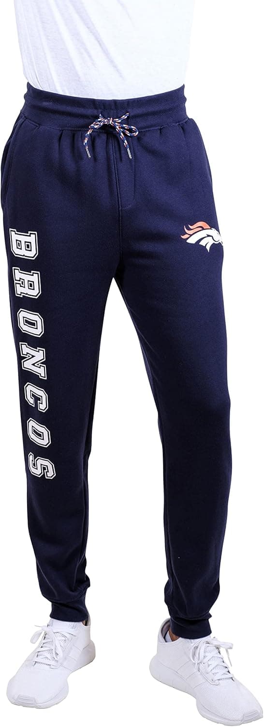 Ultra Game NFL Men's Active Soft Fleece Jogger Sweatpants