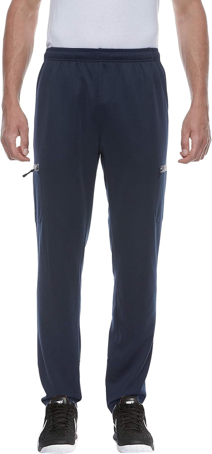 Little Donkey Andy Men's Jersey Sweatpants, Light Weight, Dry-Fit Deep Blue Size M