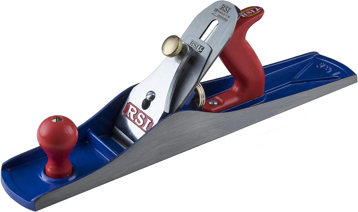 R.S.I RSI IRON JACK PLANE NO. 06 - BRASS NUTS - 18 INCH HAND PLANE WITH 2.4 INCH BLADE