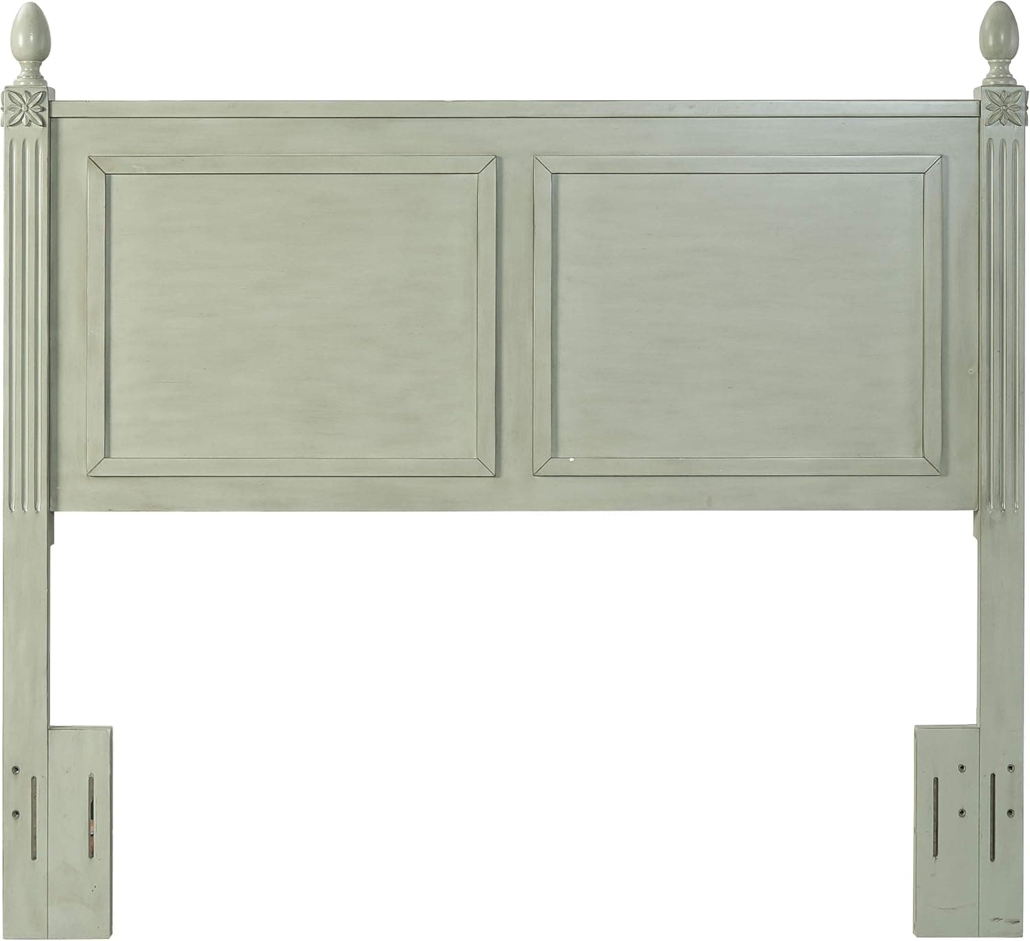 Crosley Furniture Bourdeaux Wood Headboard, King, Sage
