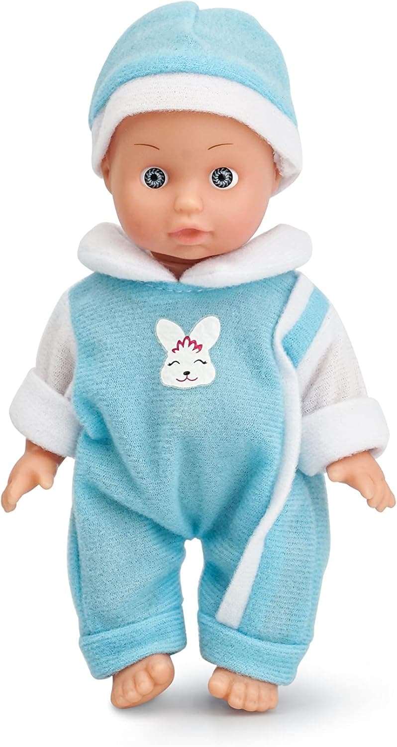 Toy Choi's Talking Baby Dolls Set - 7.5 Inch Baby Doll with Sound, Removable Clothes and Cute Hat, Children's Gift for Girls and Boys