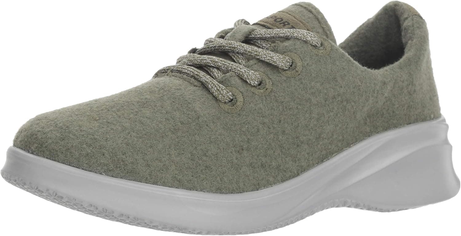 JSport by Jambu Women's Crane Wool Lace Up Sneaker