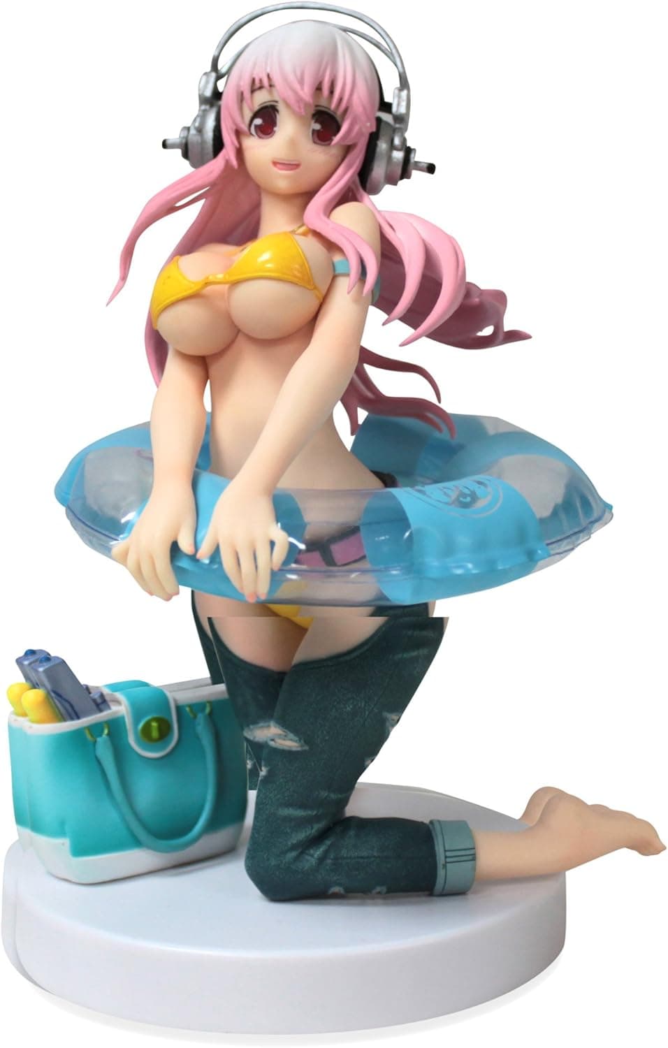 Furyu Summer Memory Figure, 6" Sonico with Inner Tube