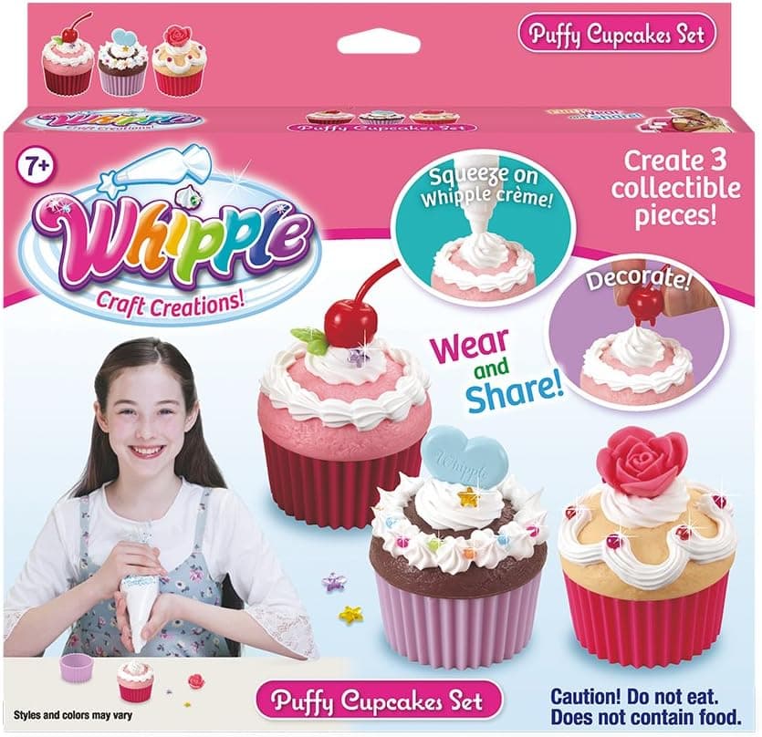 Whipple Puffy Cupcake Set