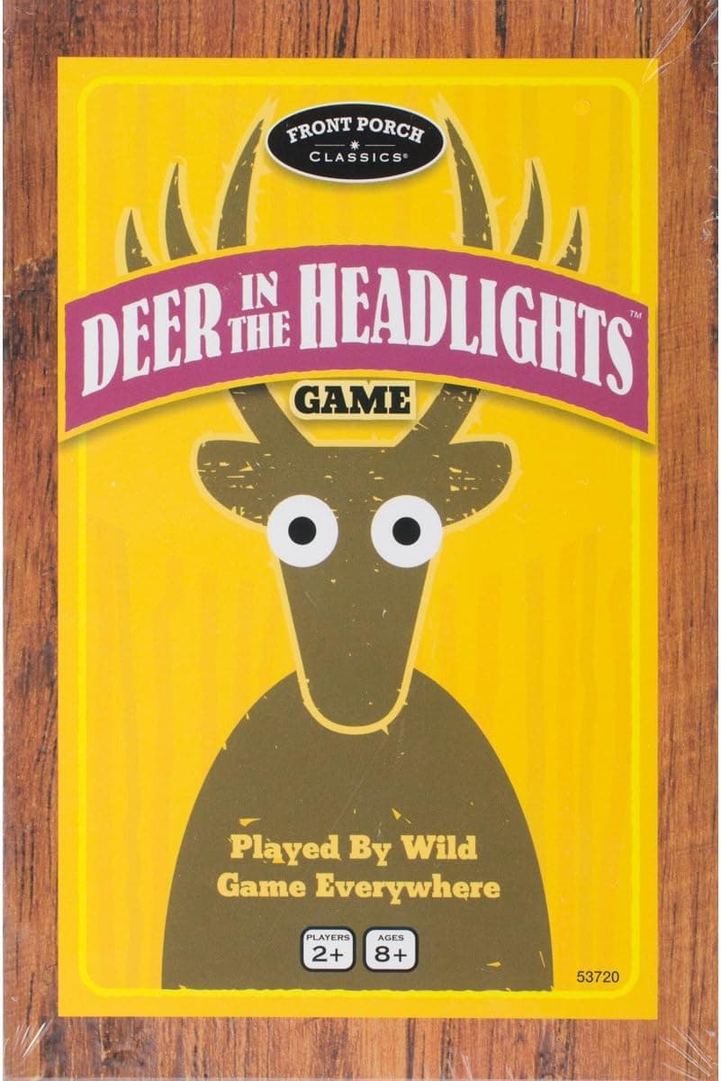 Deer In The Headlights The Card & Dice Game played by Wild Game Everywhere for Ages 5 and Up