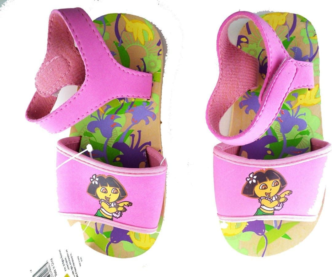 Nickelodeon Pink Hula Dora The Explorer Sandals (Size 13/1) - Girls Size 13/1 Sandals