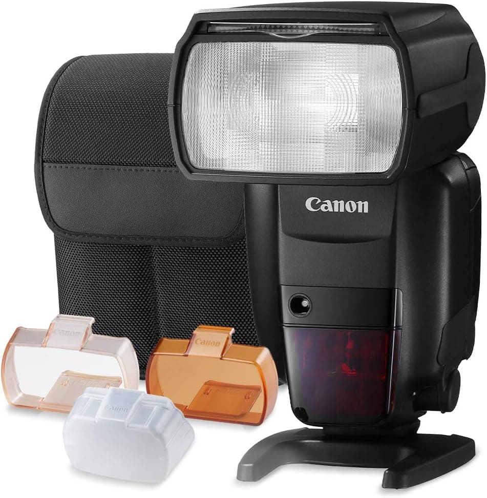 Canon Speedlite 600EX II-RT with Deluxe Accessory Bundle and Starter Kit