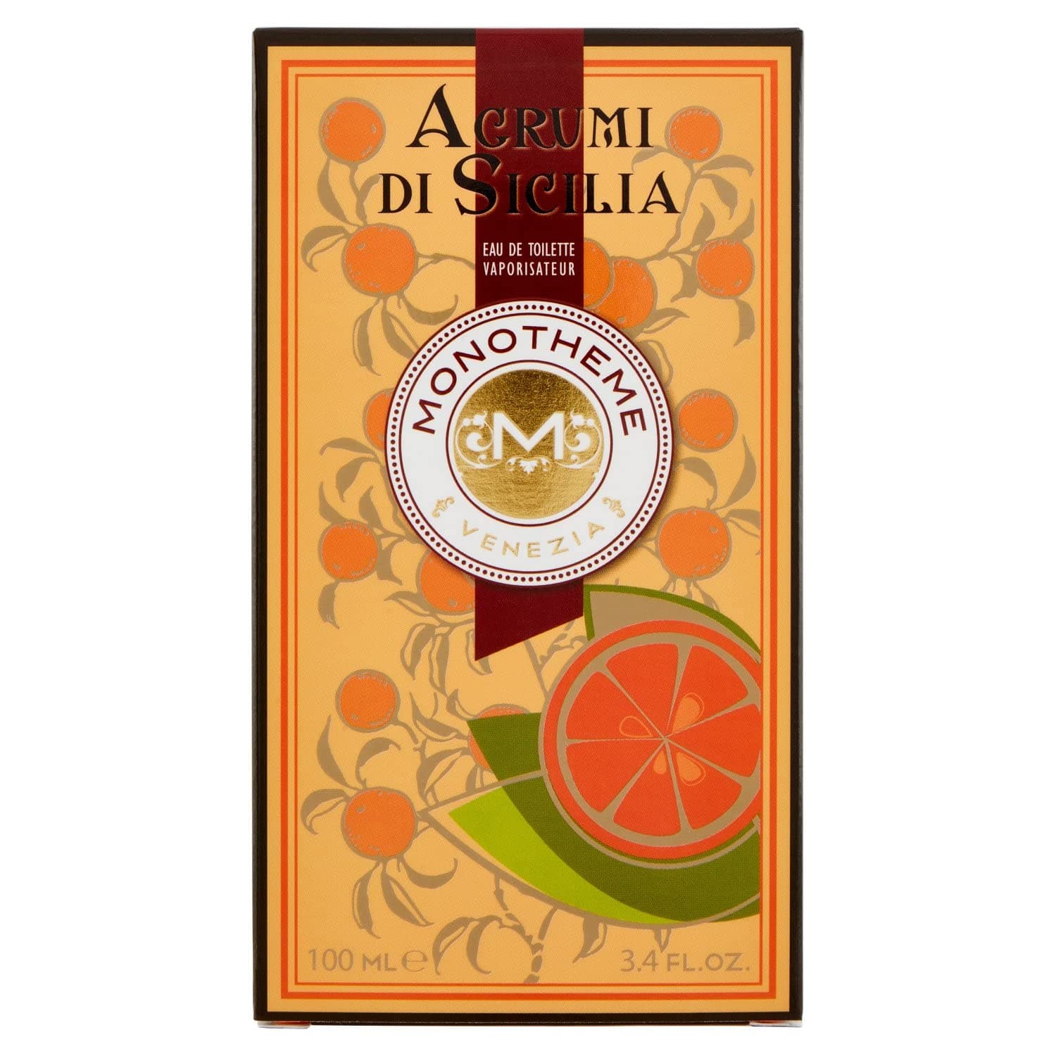 Monotheme Agrumi Di Sicilia Eau Pour Femme/homme, Eau De Toilette, 100 Ml
