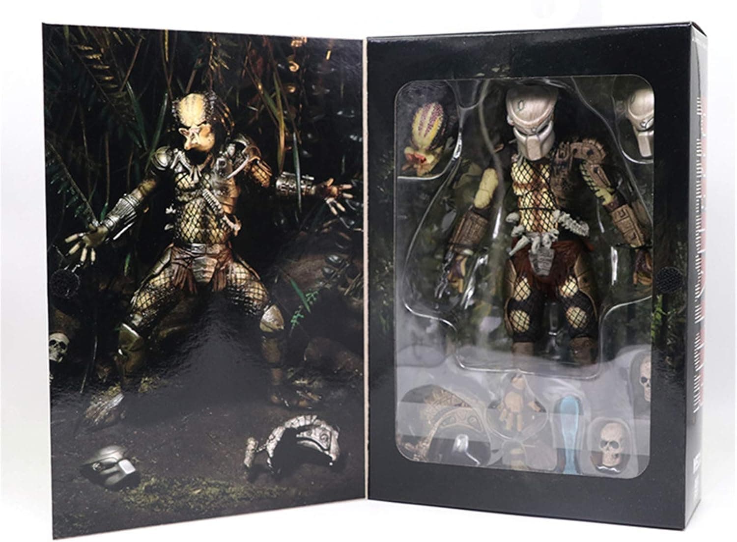 GD-fashion CZanLGD The Predator Action Figure Deluxe Edition-Classic Predator Characters Collectible Toys Fans(7 Inch)
