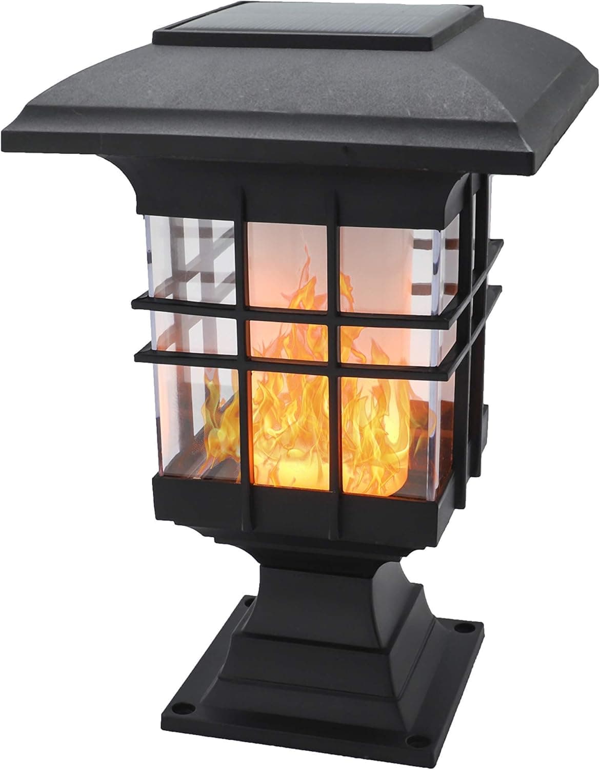 YAKii Solar Torch Lights, Auto On/Off Flickering Flame Solar Powered Outdoor Lights, Waterproof Landscape Decoration for Yard Patio Garden Yard Patio Garden Porch Path, Long time Lighting
