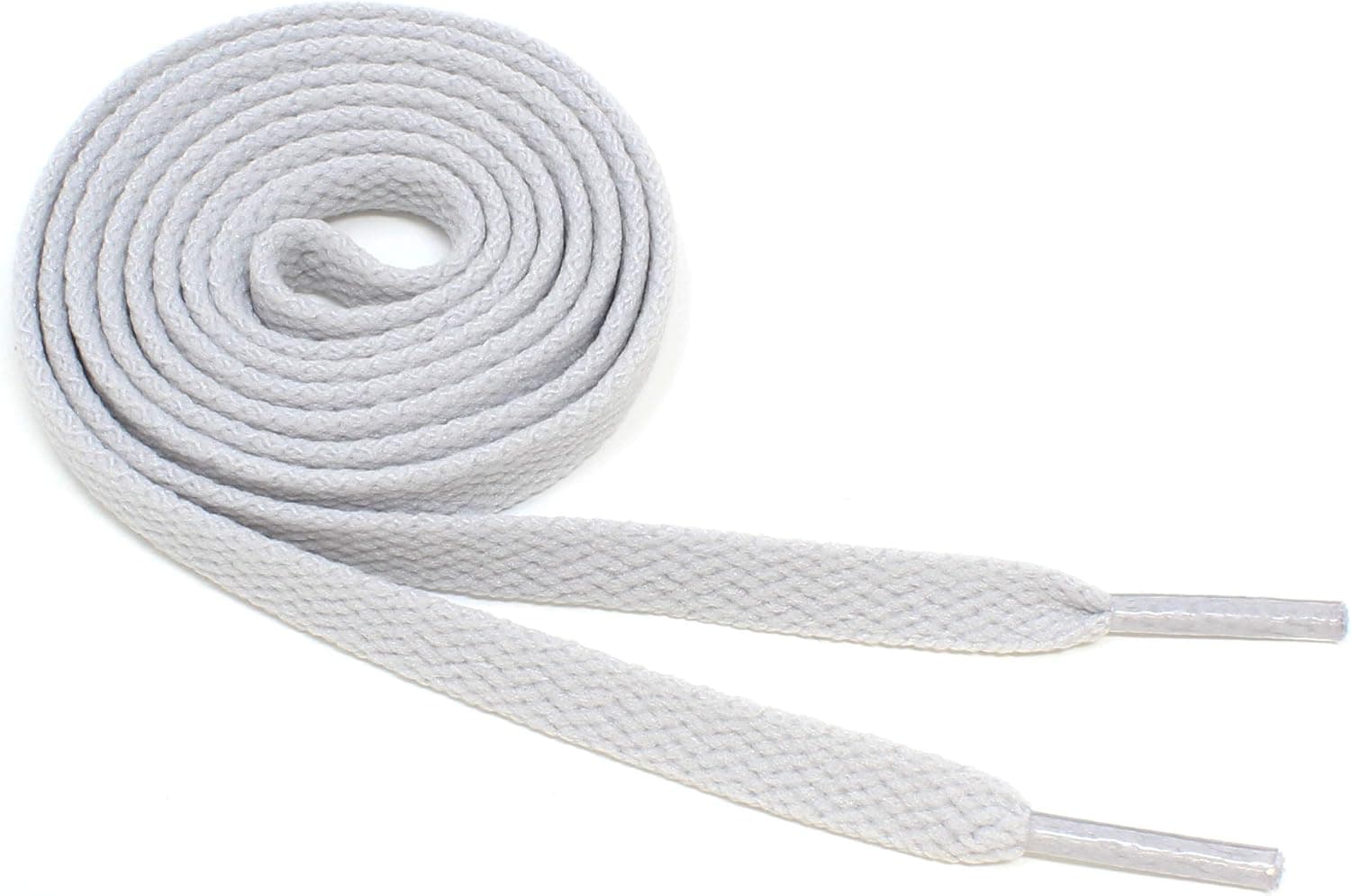 Flat Shoelaces 5/16" Wide Solid Color Strings for Athletic Sneakers Boots & Shoes - 27"-72" Length Shoe Laces