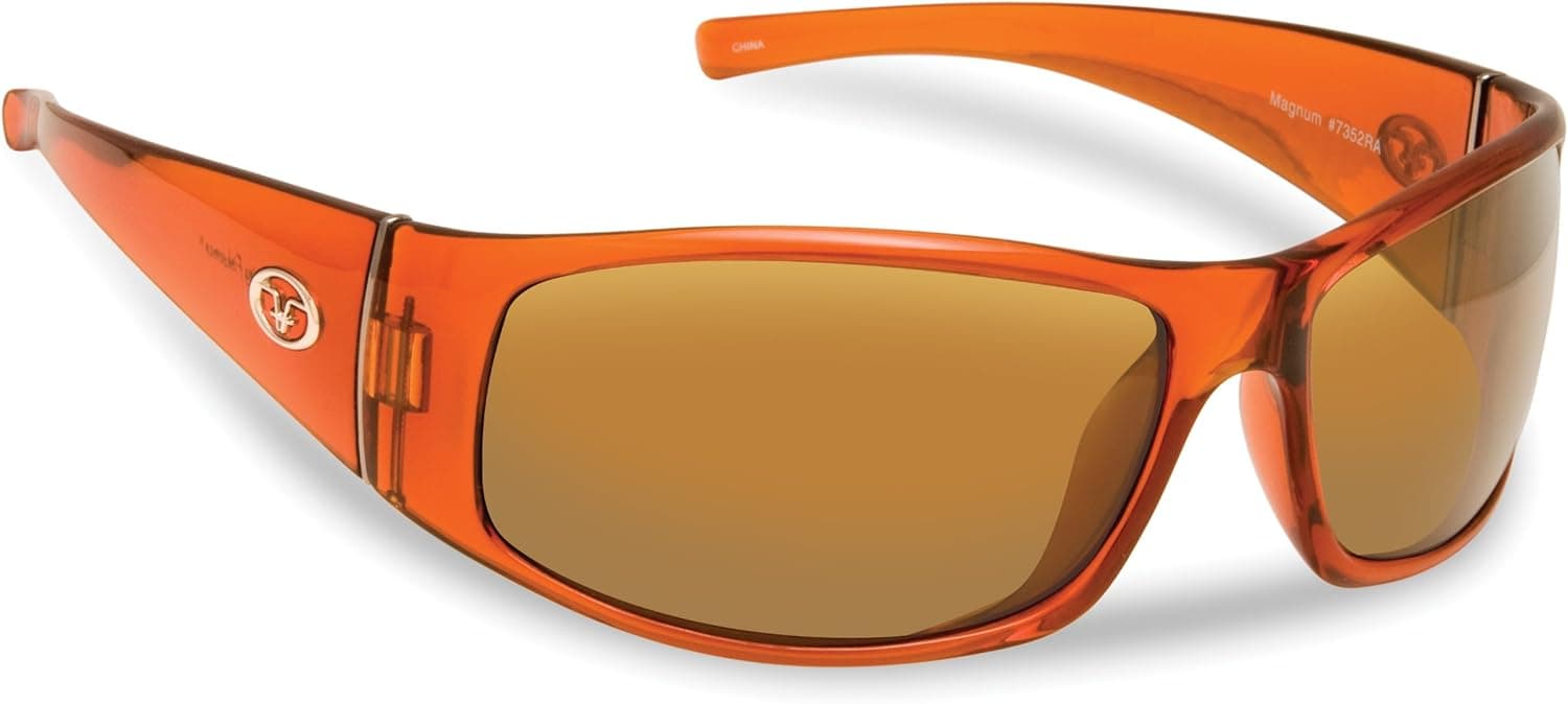 Flying Fisherman Magnum Polarized Sunglasses with AcuTint UV Blocker for Fishing and Outdoor Sports