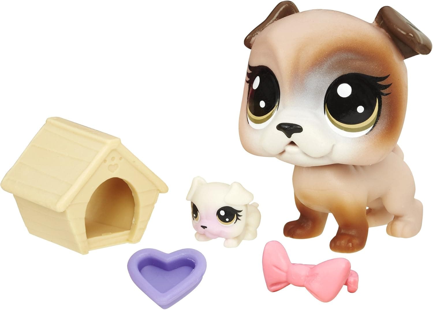 Littlest Pet Shop Bullena Doghouser & Scamper Doghouser