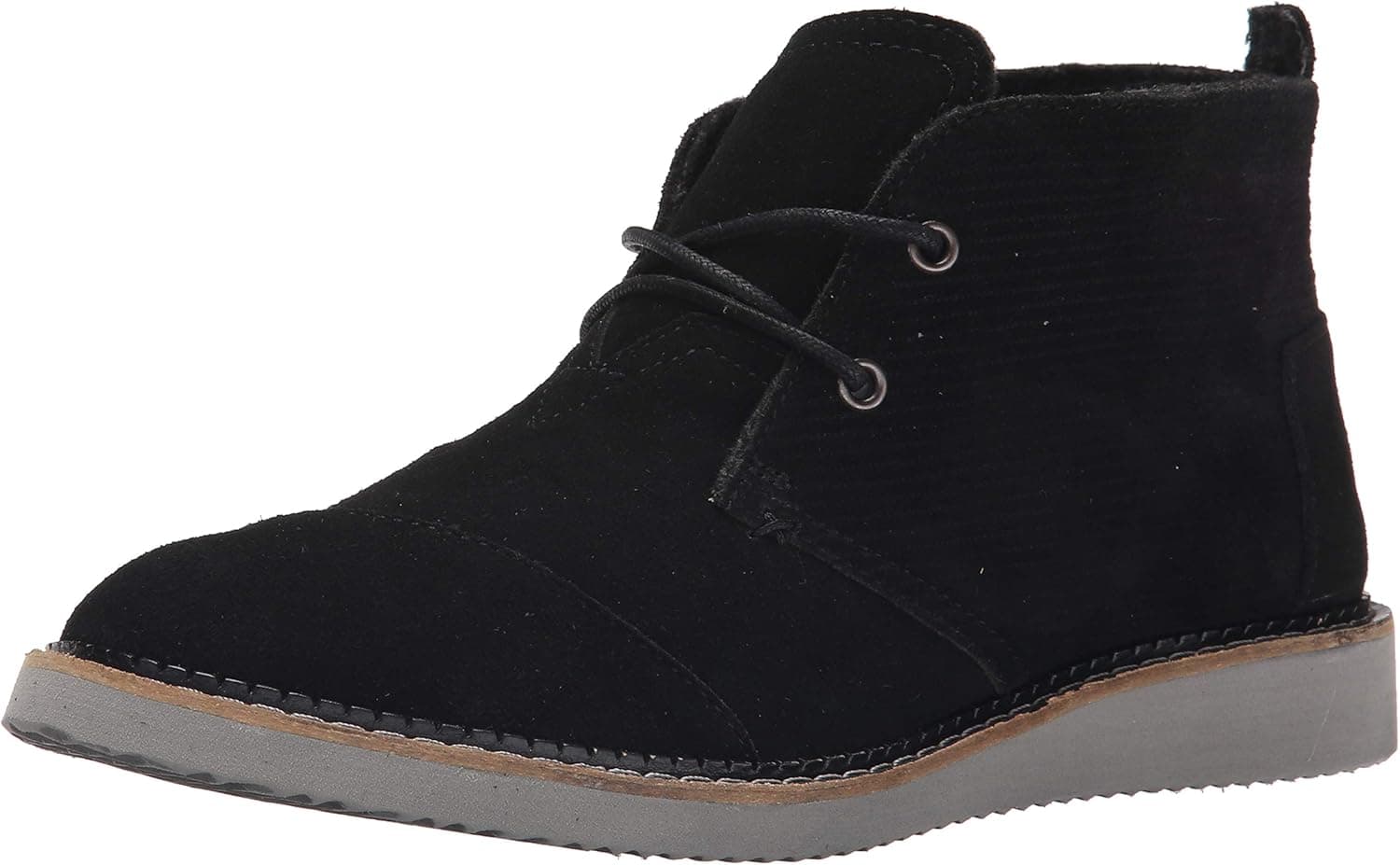 TOMS Men's Mateo Chukka Boot Black Boot Black 8 D(M) US