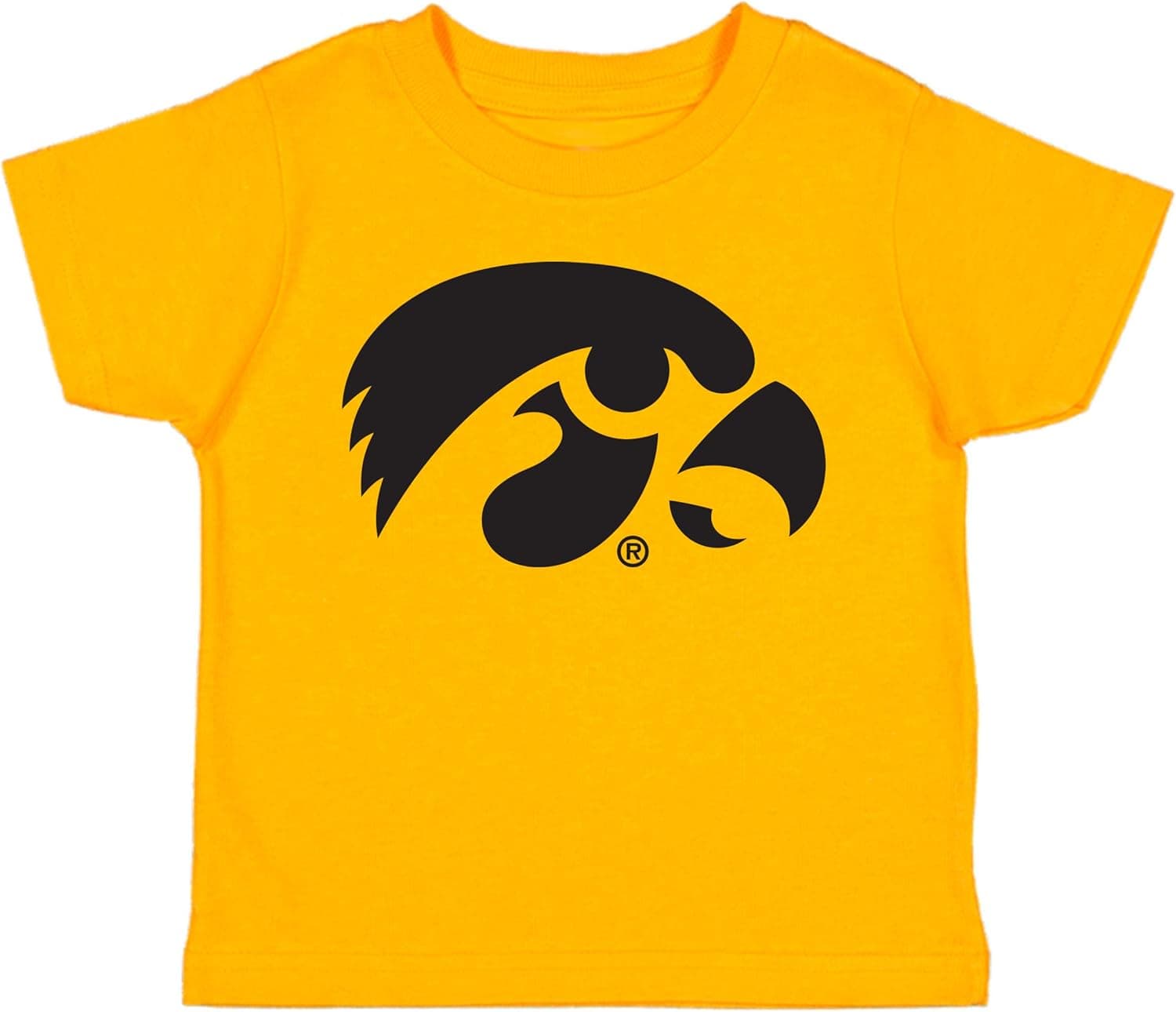 Future Tailgater Iowa Hawkeyes Logo Baby/Toddler T-Shirt - Gold