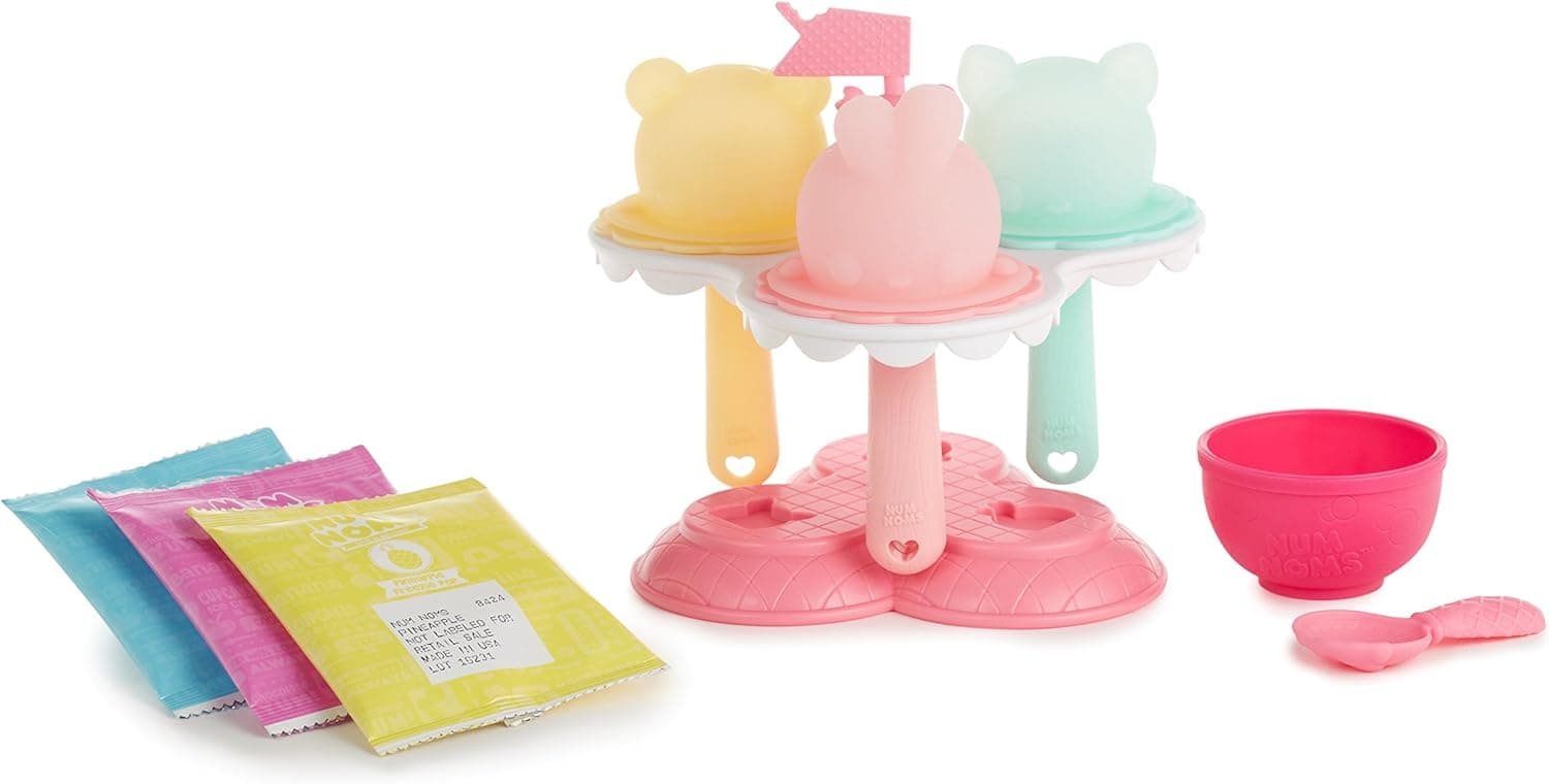 Num Noms Lights Freezie Pop Maker with Food Playset